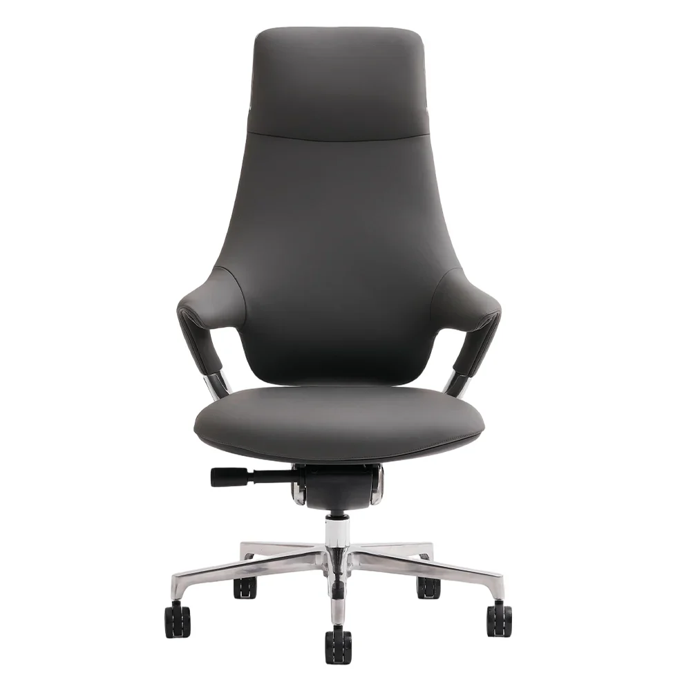 Nigel Premium Leather Chair with Soft Seating Feel - Image 17