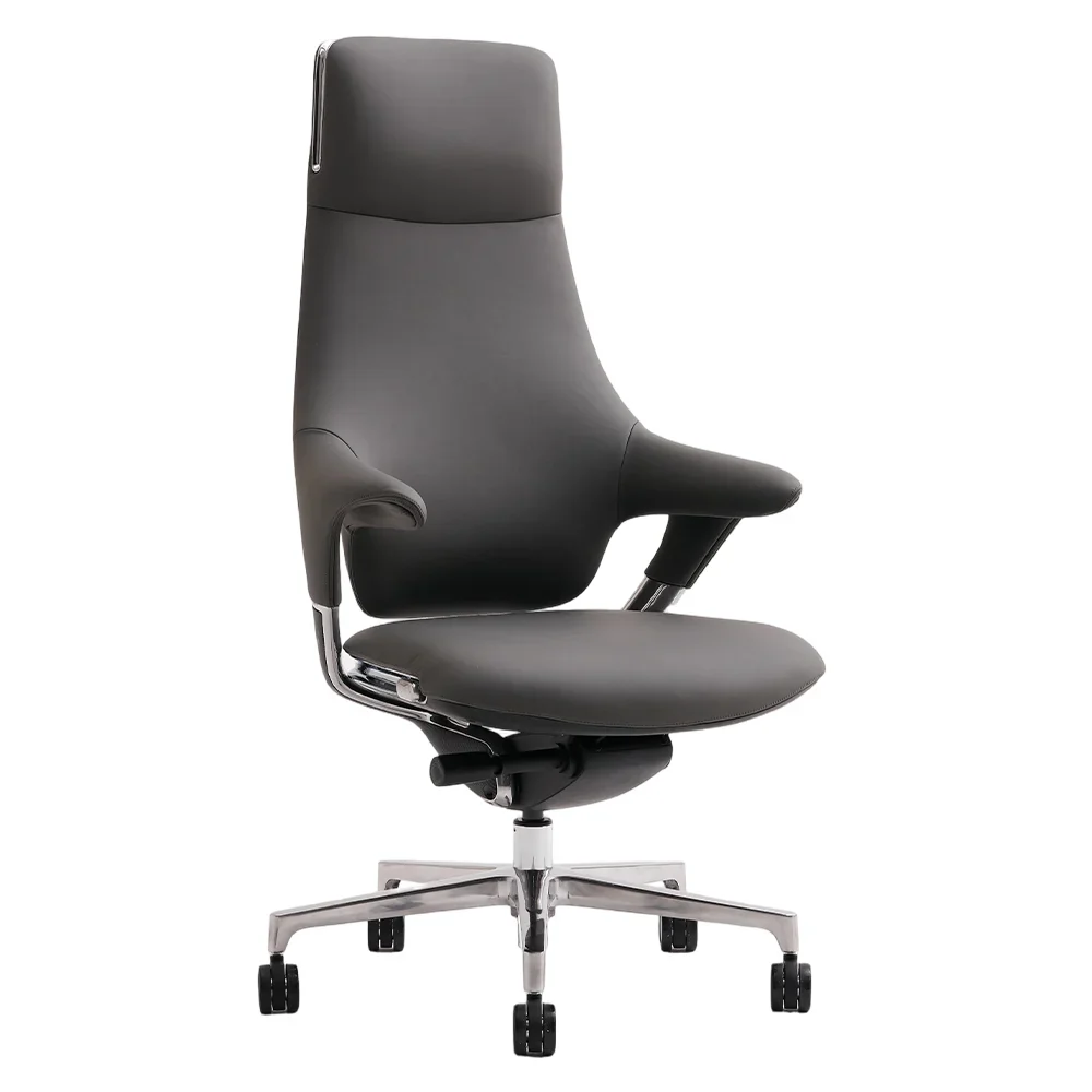 Nigel Premium Leather Chair with Soft Seating Feel - Image 19