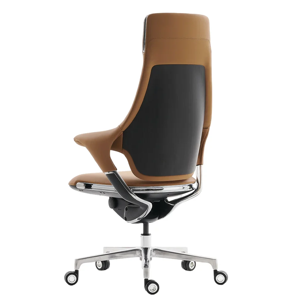 Nigel Premium Leather Chair with Soft Seating Feel - Image 23
