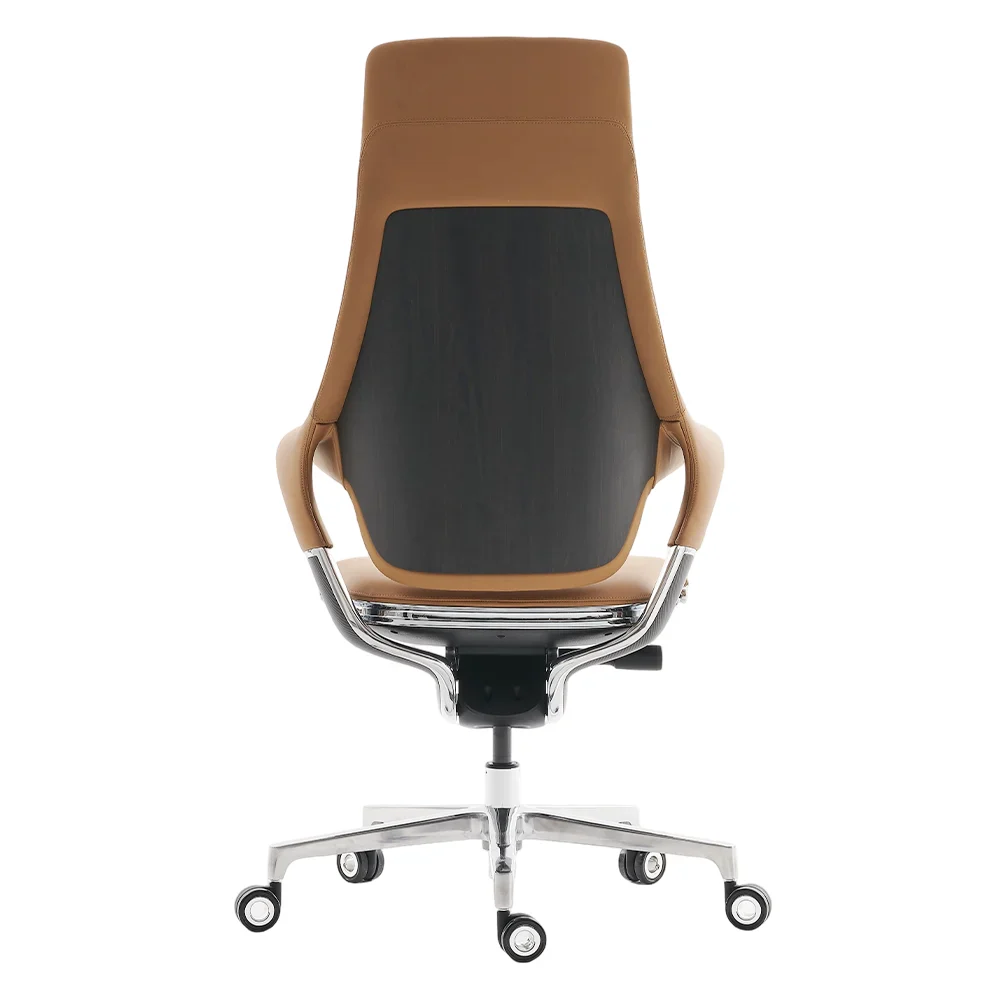 Nigel Premium Leather Chair with Soft Seating Feel - Image 24