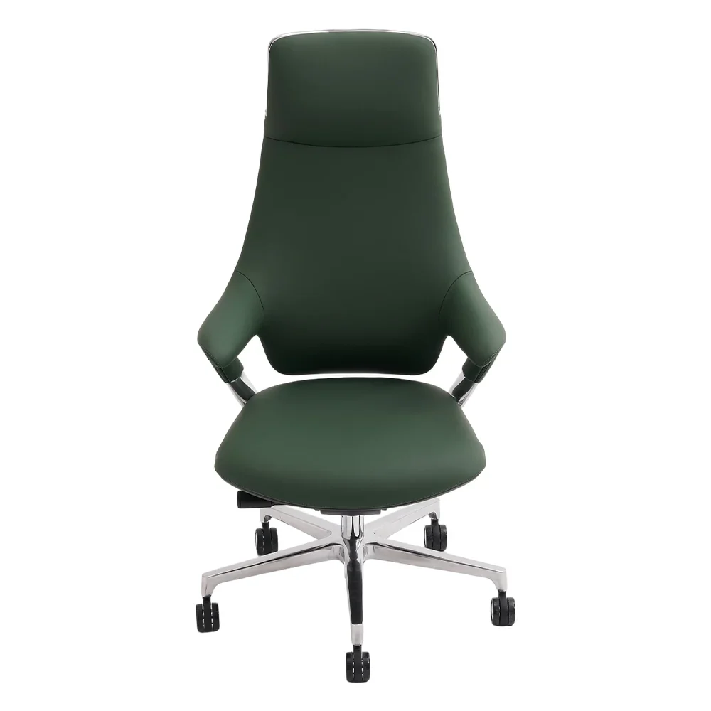 Nigel Premium Leather Chair with Soft Seating Feel - Image 26