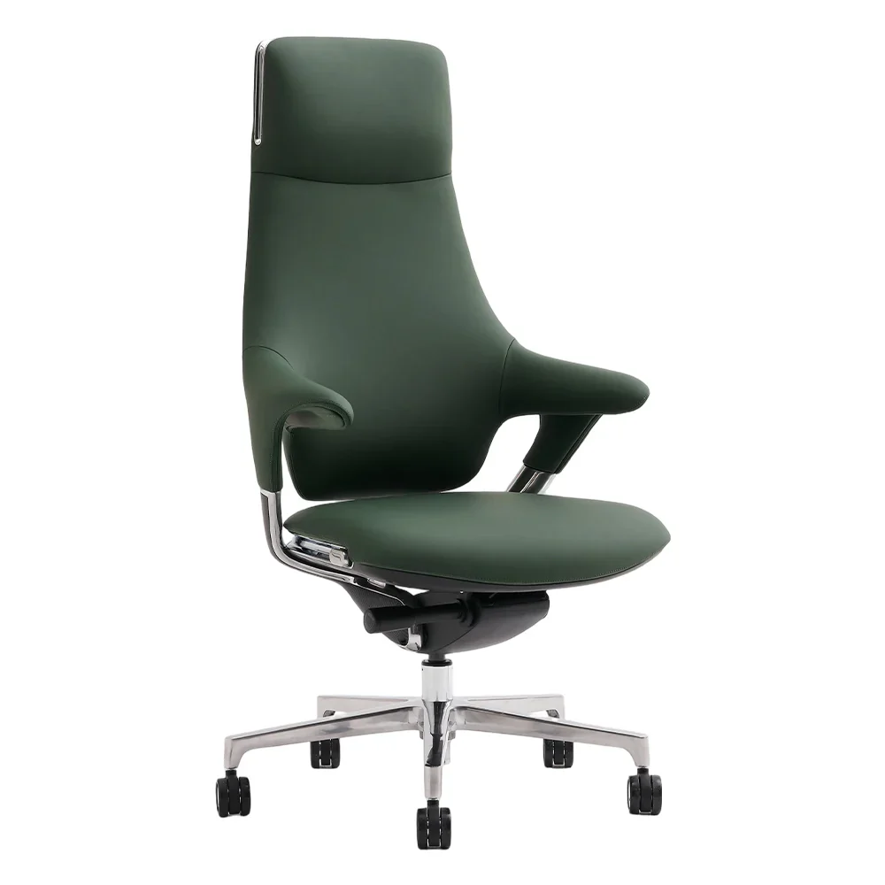 Nigel Premium Leather Chair with Soft Seating Feel - Image 27