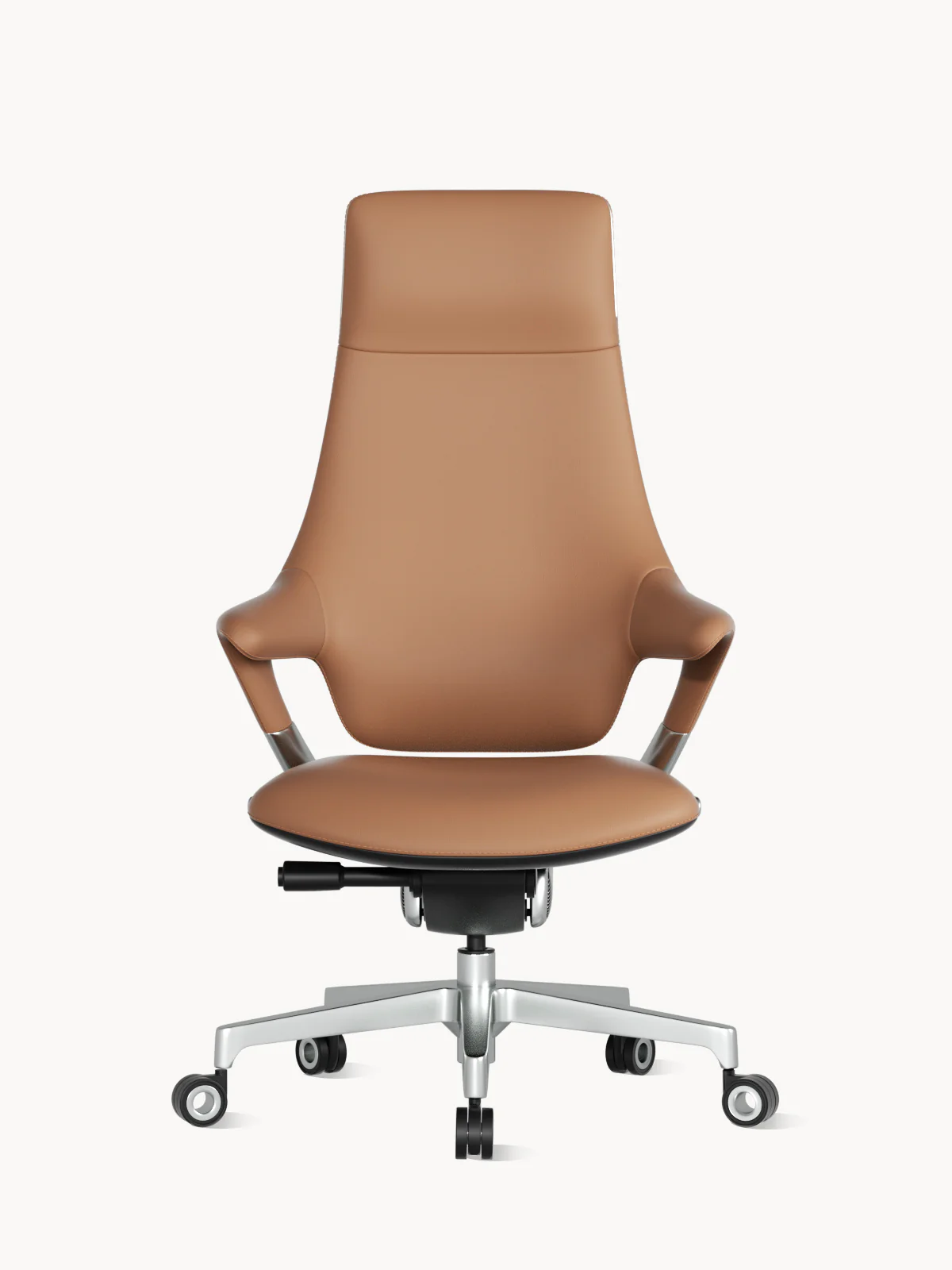 Nigel Premium Leather Chair with Soft Seating Feel - Image 3