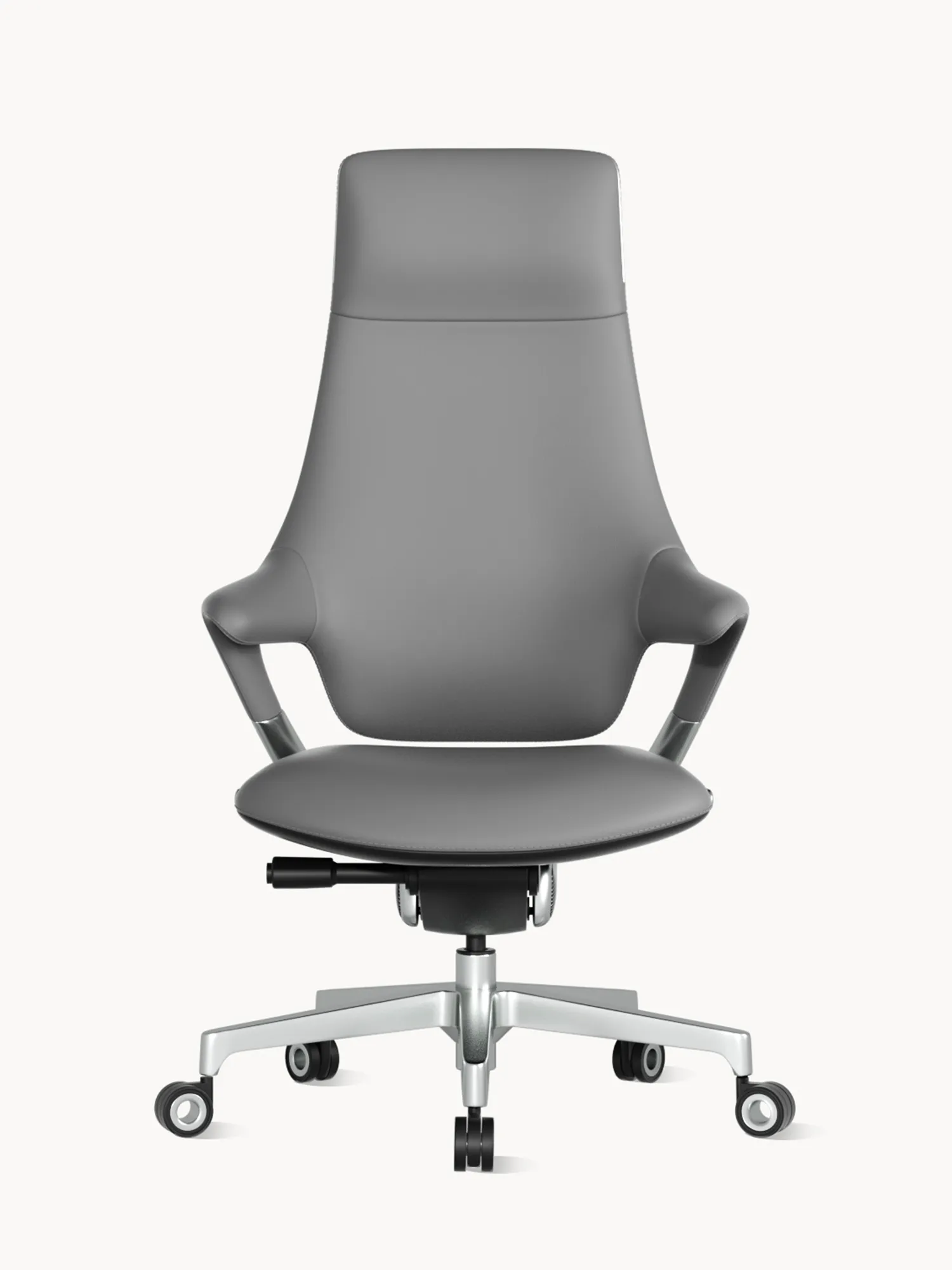 Nigel Premium Leather Chair with Soft Seating Feel - Image 4