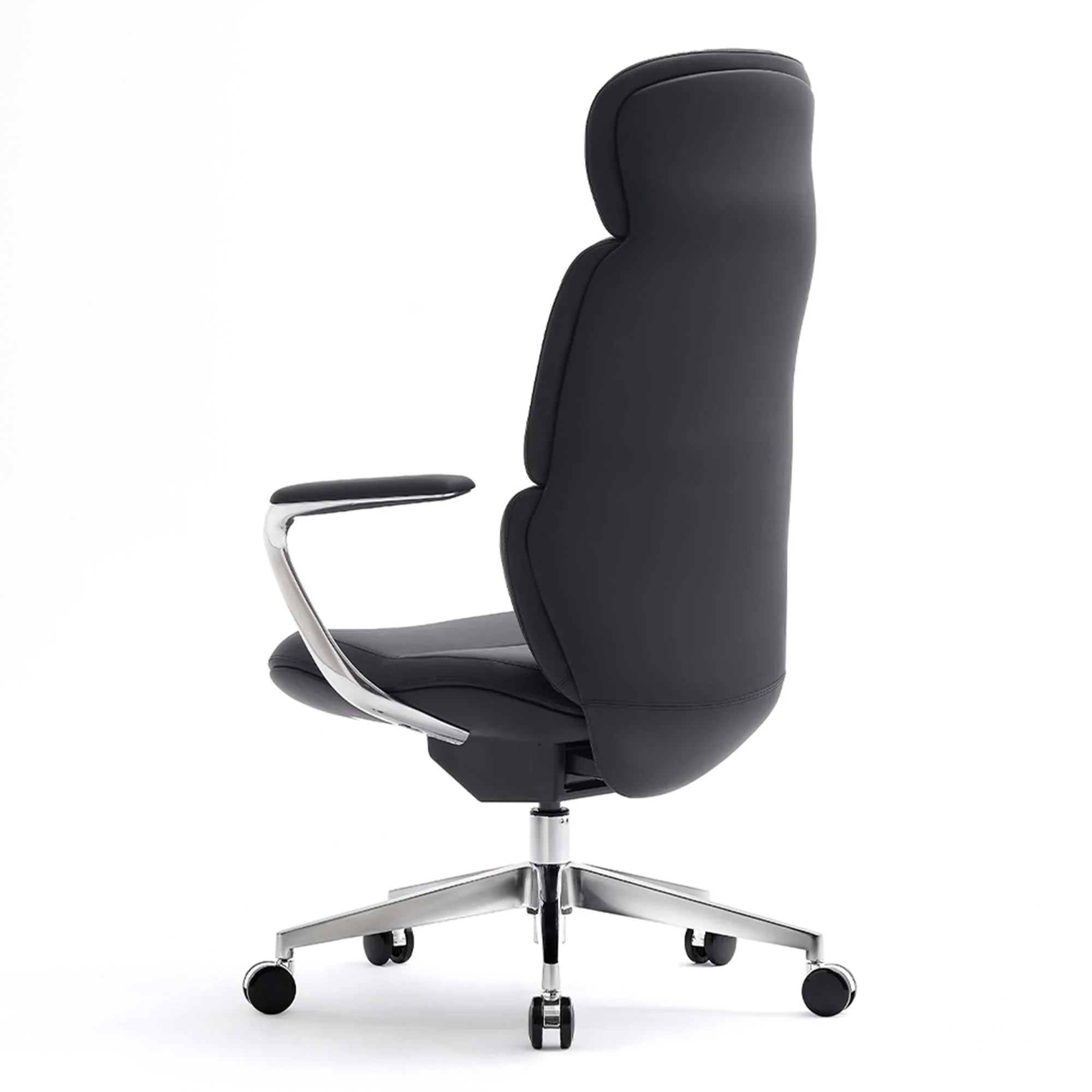 Nolan Leather Chair with Classic Design - Image 61