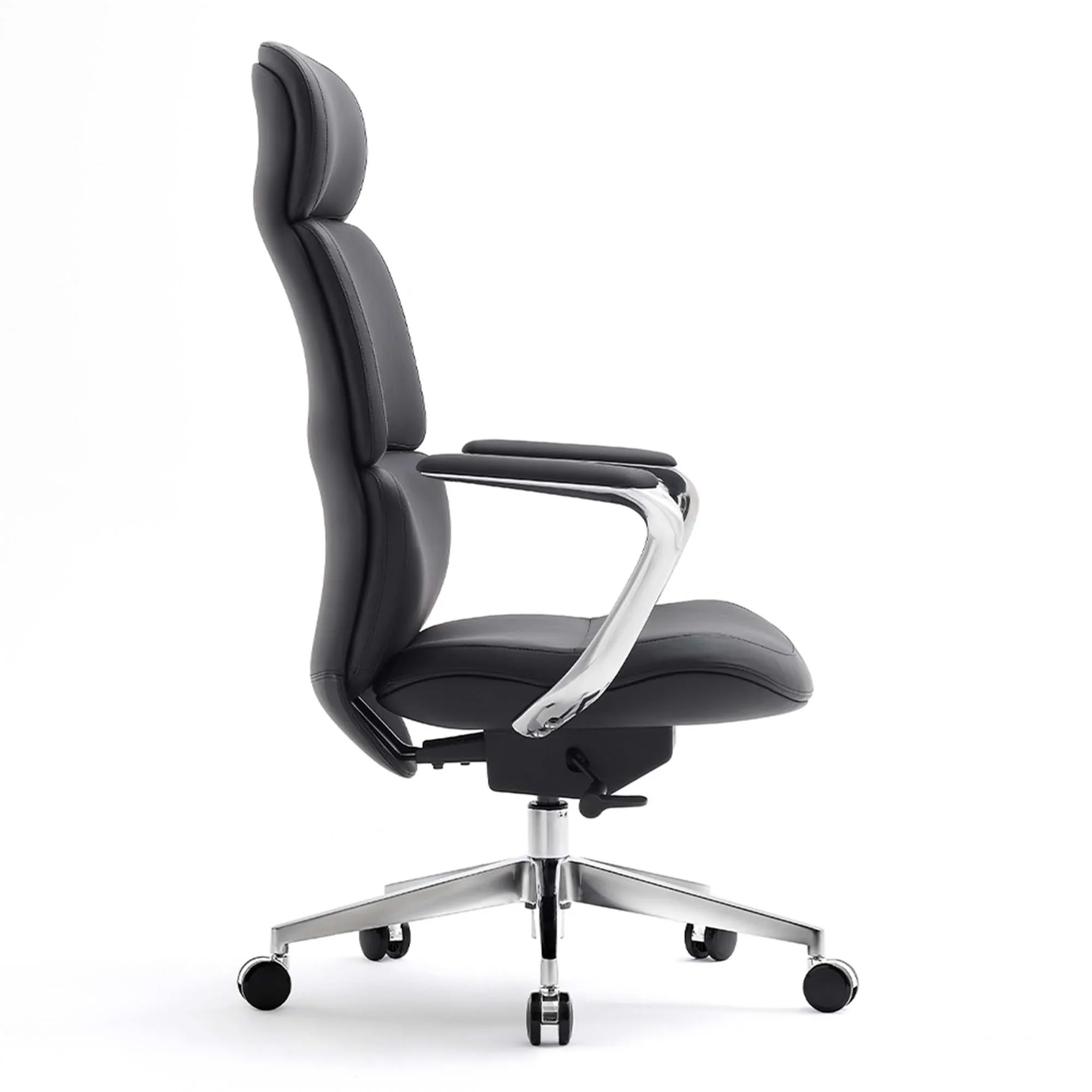 Nolan Leather Chair with Classic Design - Image 62