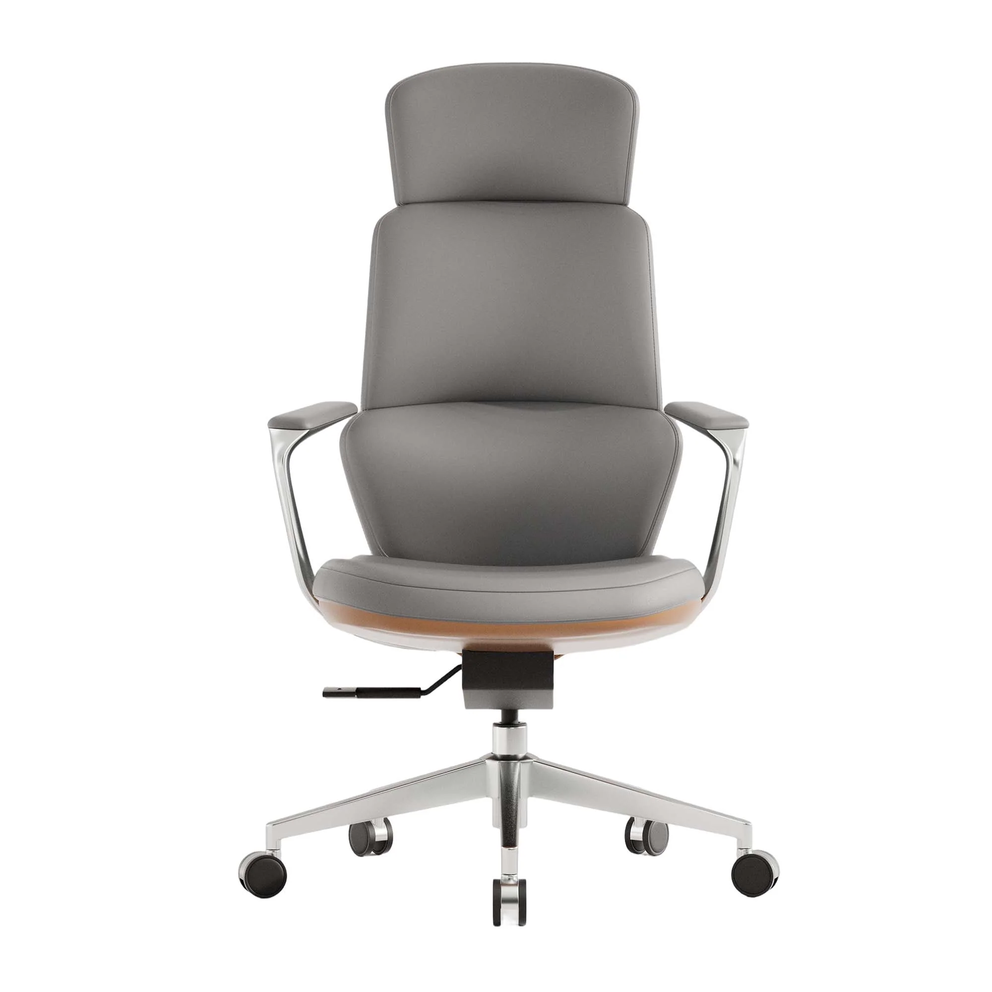 Nolan Leather Chair with Classic Design - Image 66