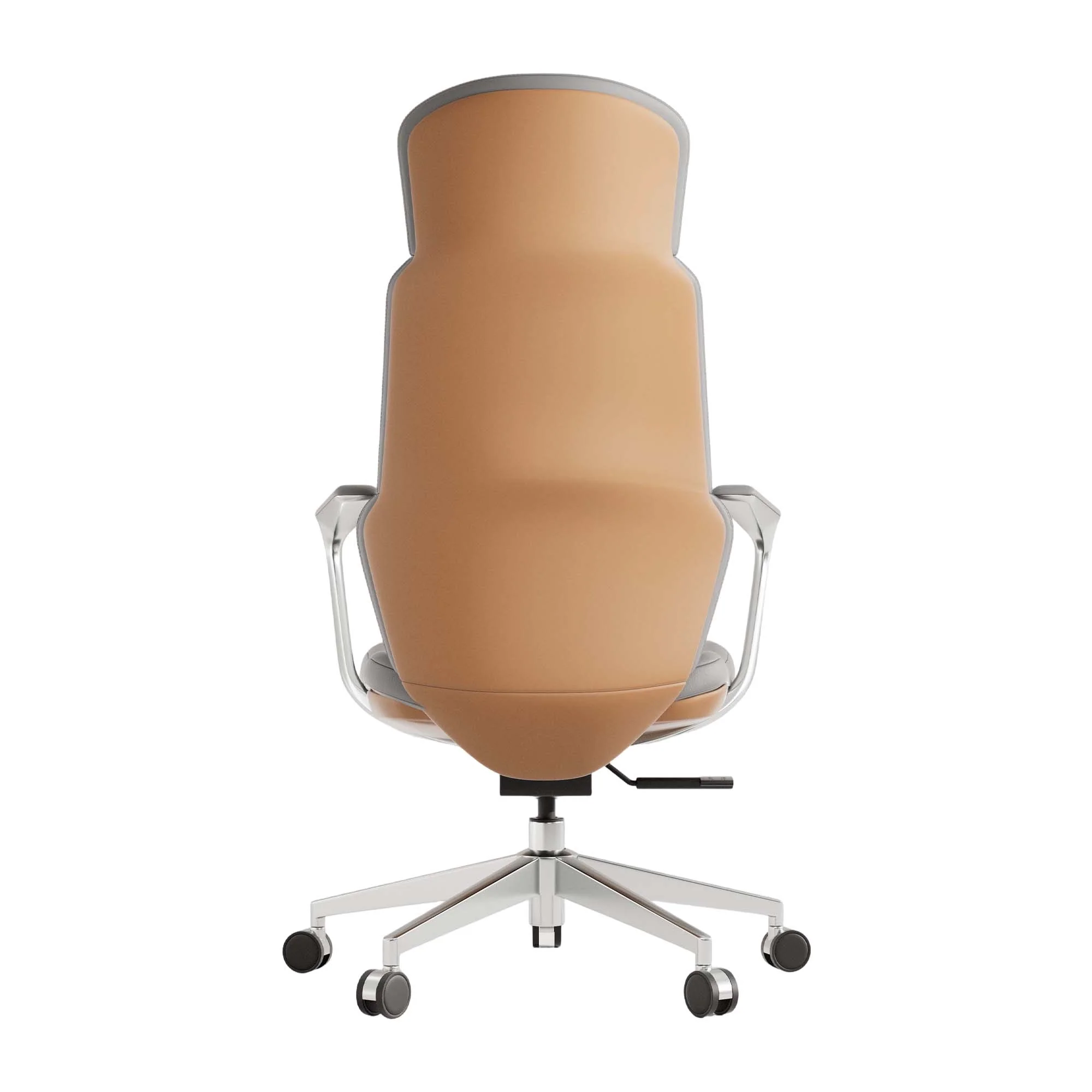 Nolan Leather Chair with Classic Design - Image 71