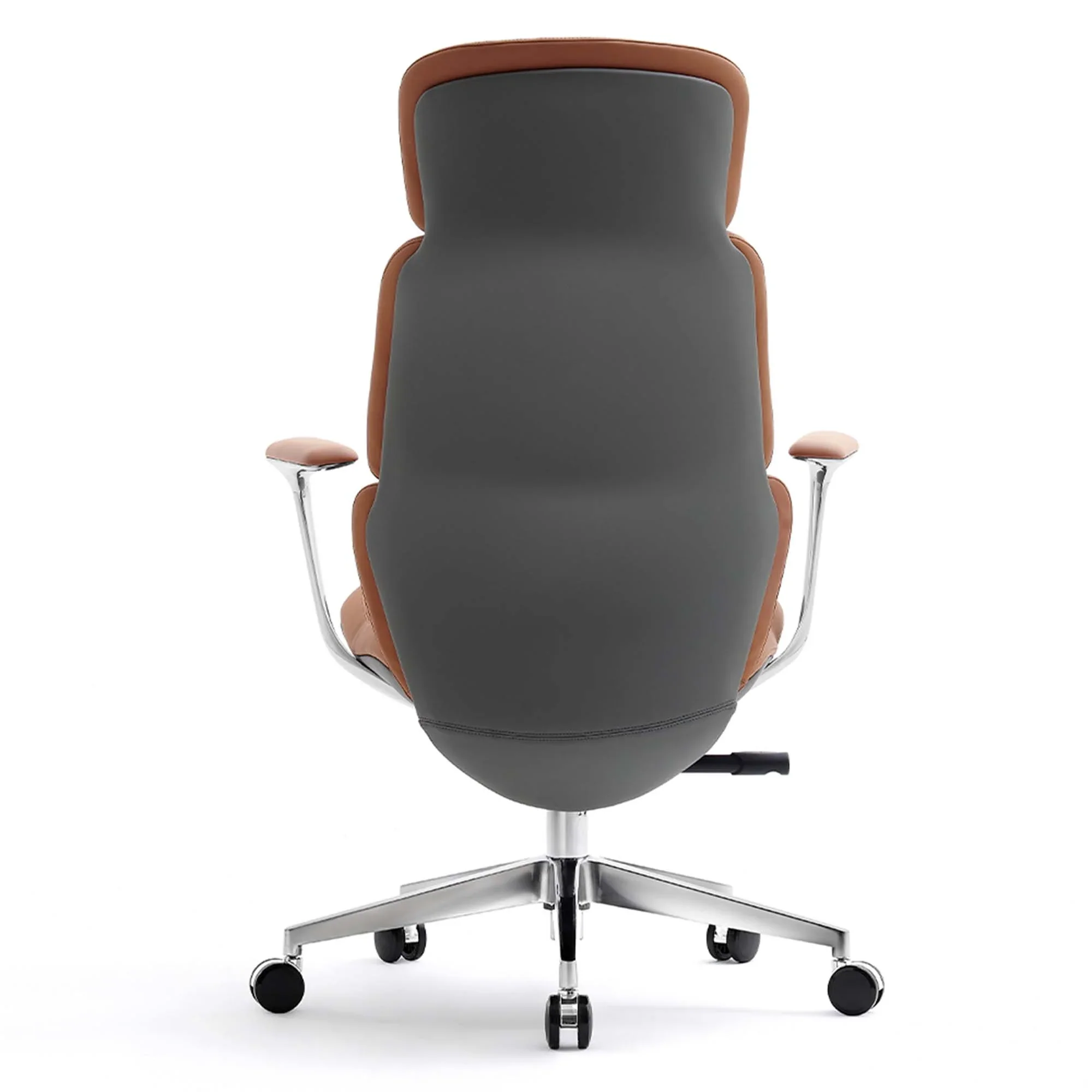 Nolan Leather Chair with Classic Design - Image 74