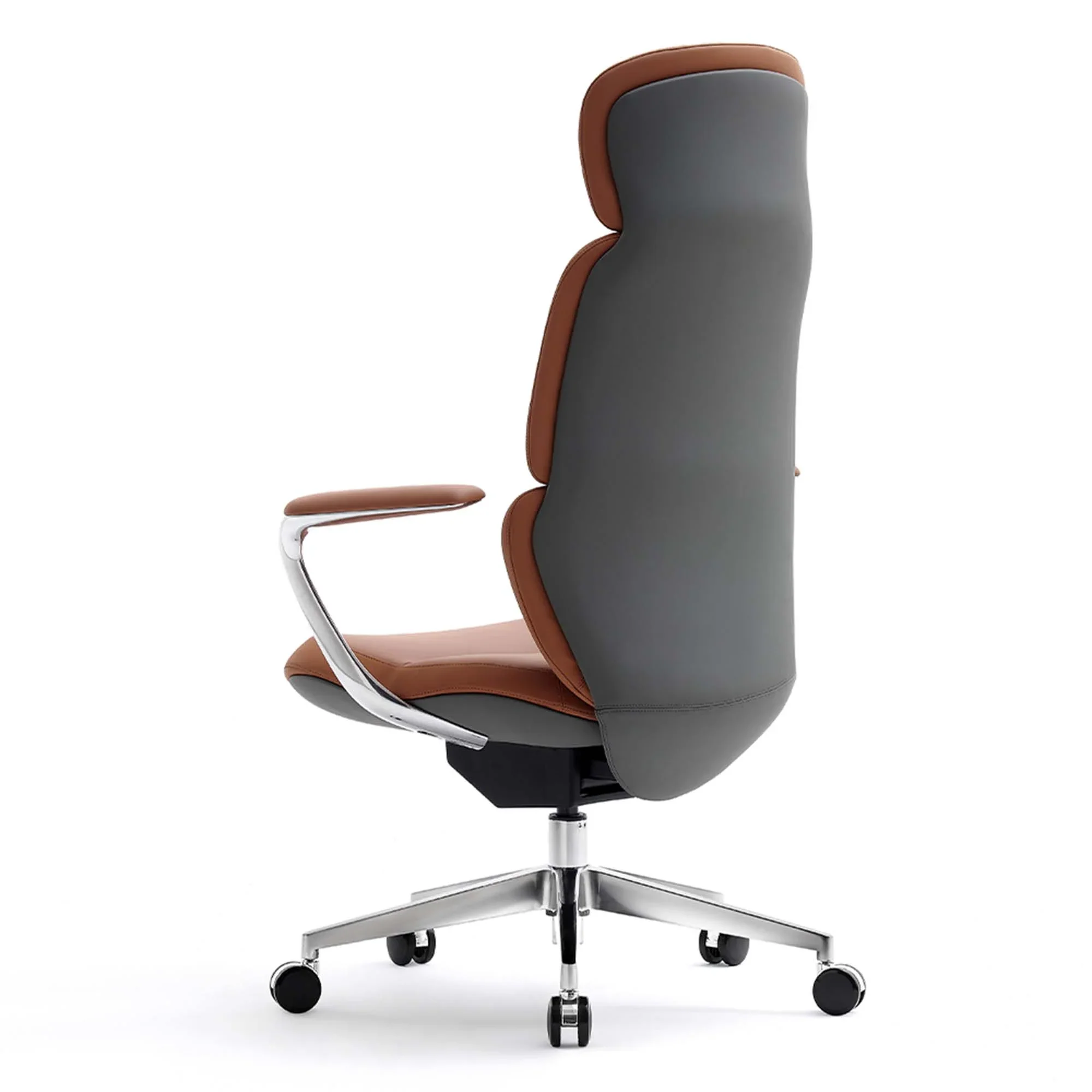 Nolan Leather Chair with Classic Design - Image 76