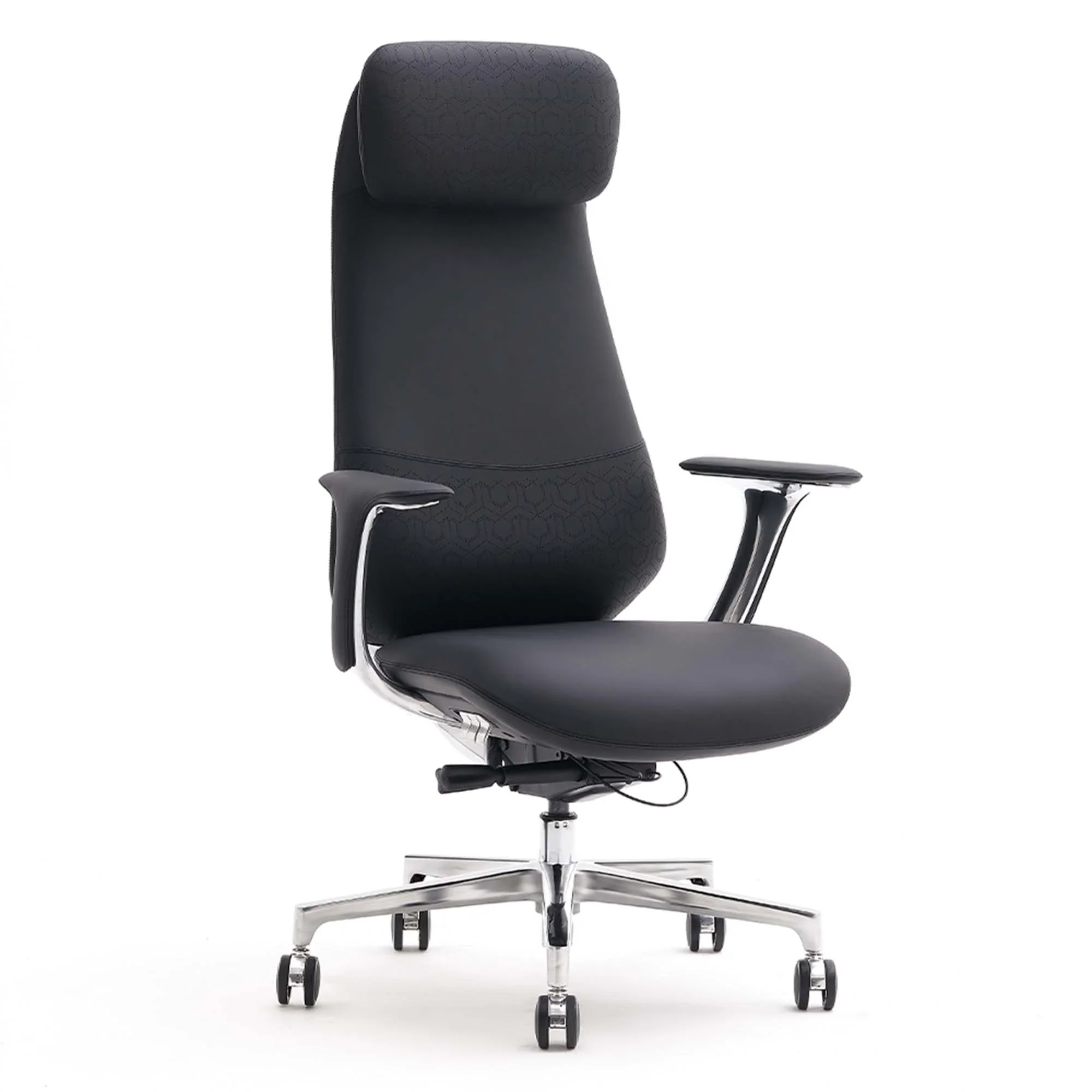 Norris Premium Leather Chair with Lumbar Support - Image 38