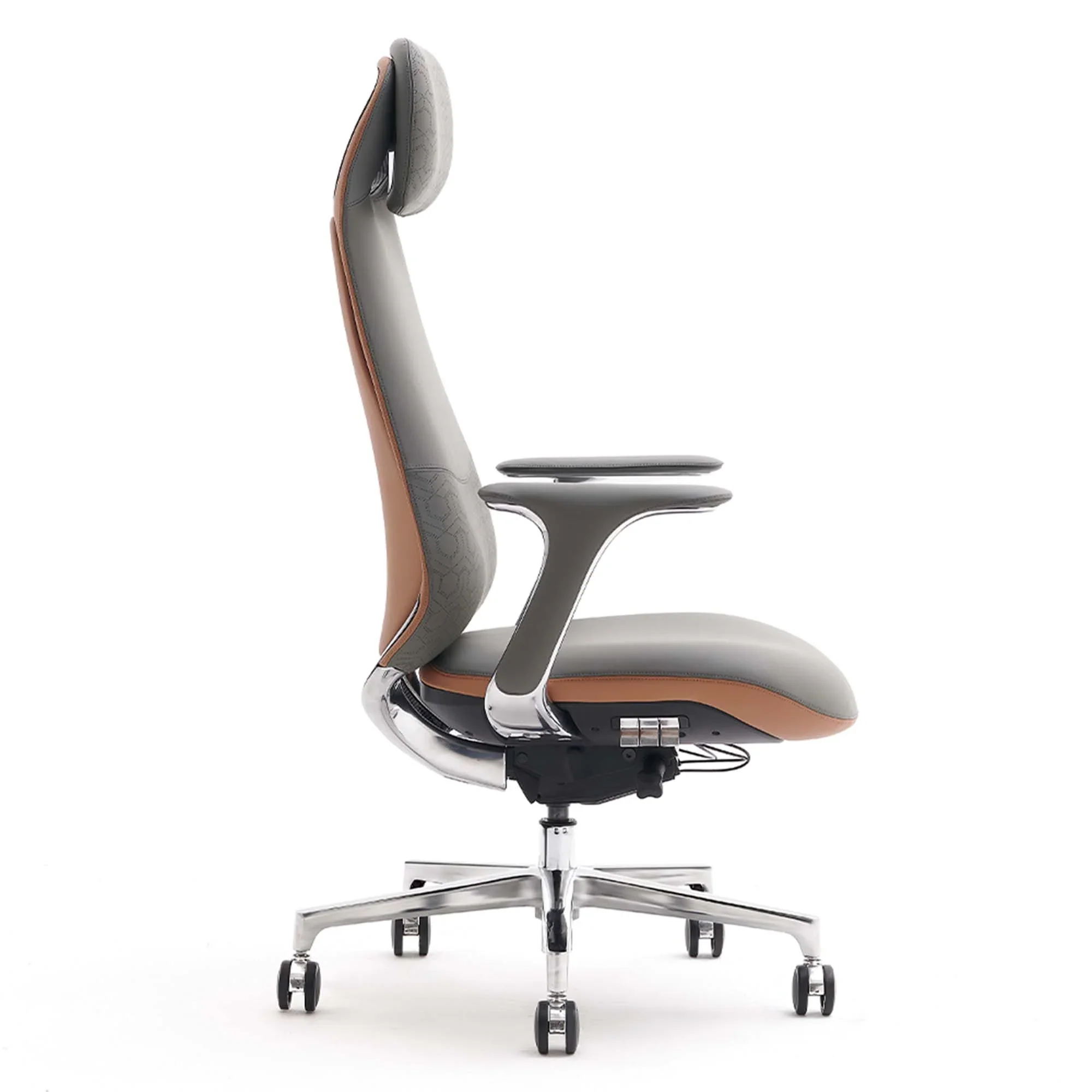 Norris Premium Leather Chair with Lumbar Support - Image 61