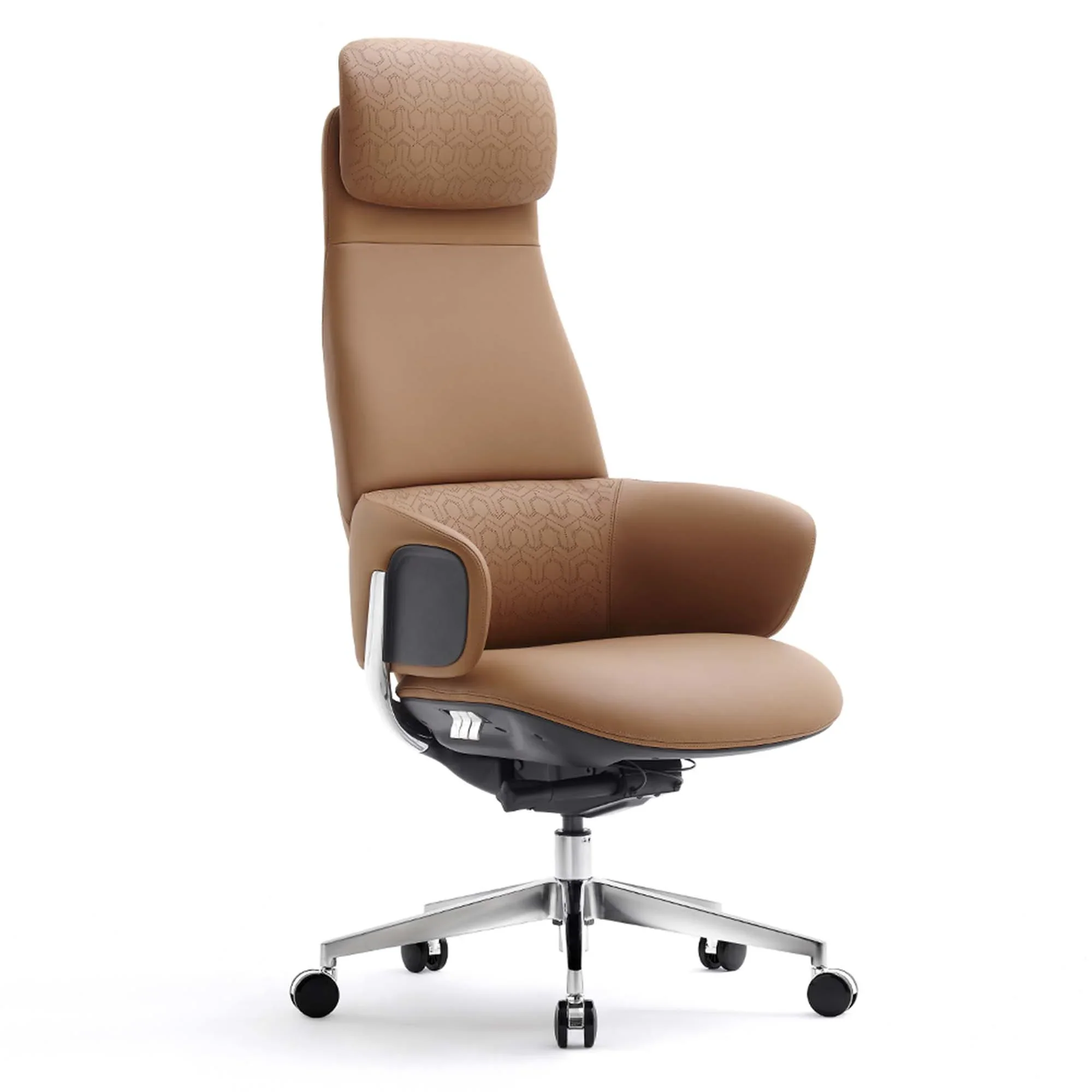 Norris Premium Leather Chair with Lumbar Support - Image 71
