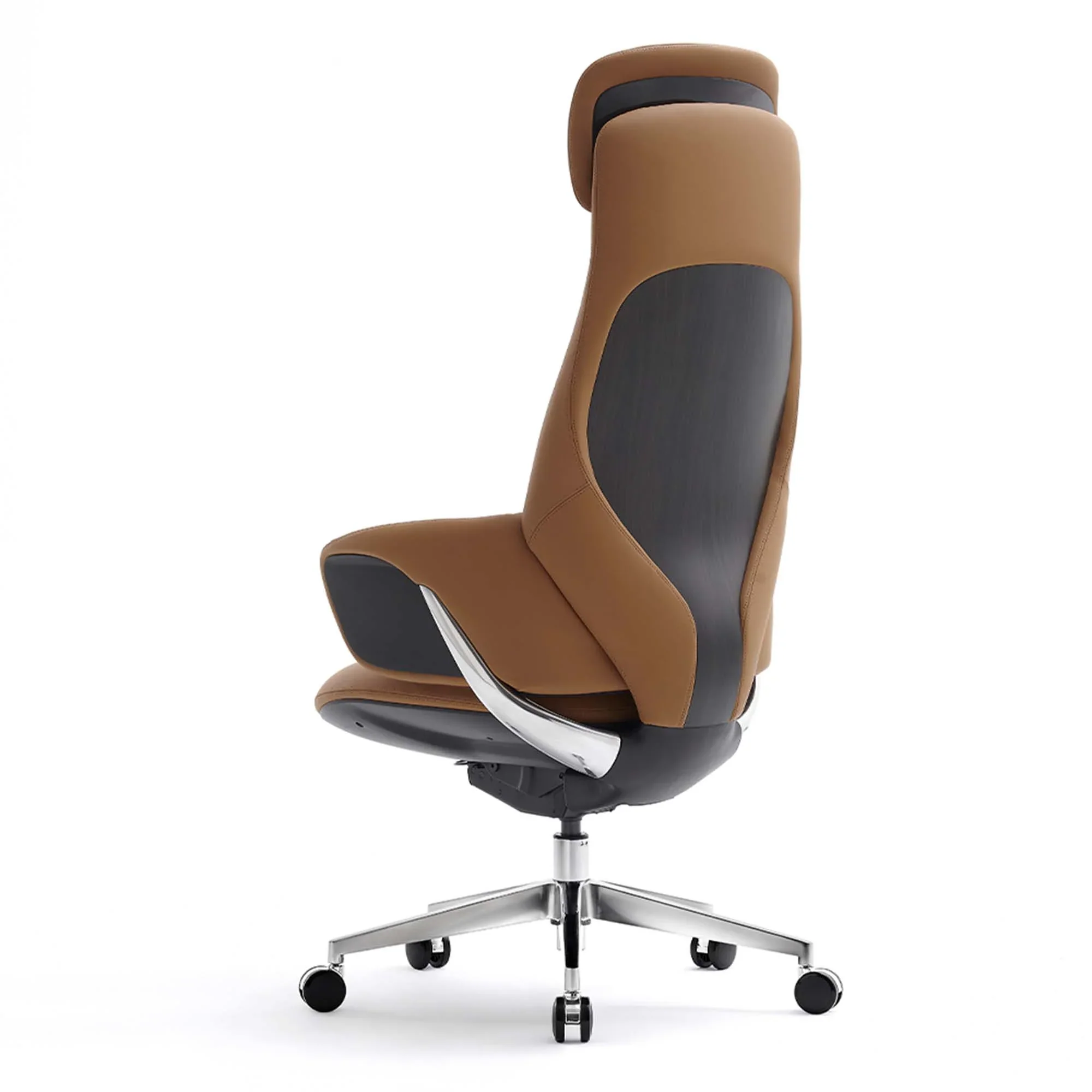 Norris Premium Leather Chair with Lumbar Support - Image 75