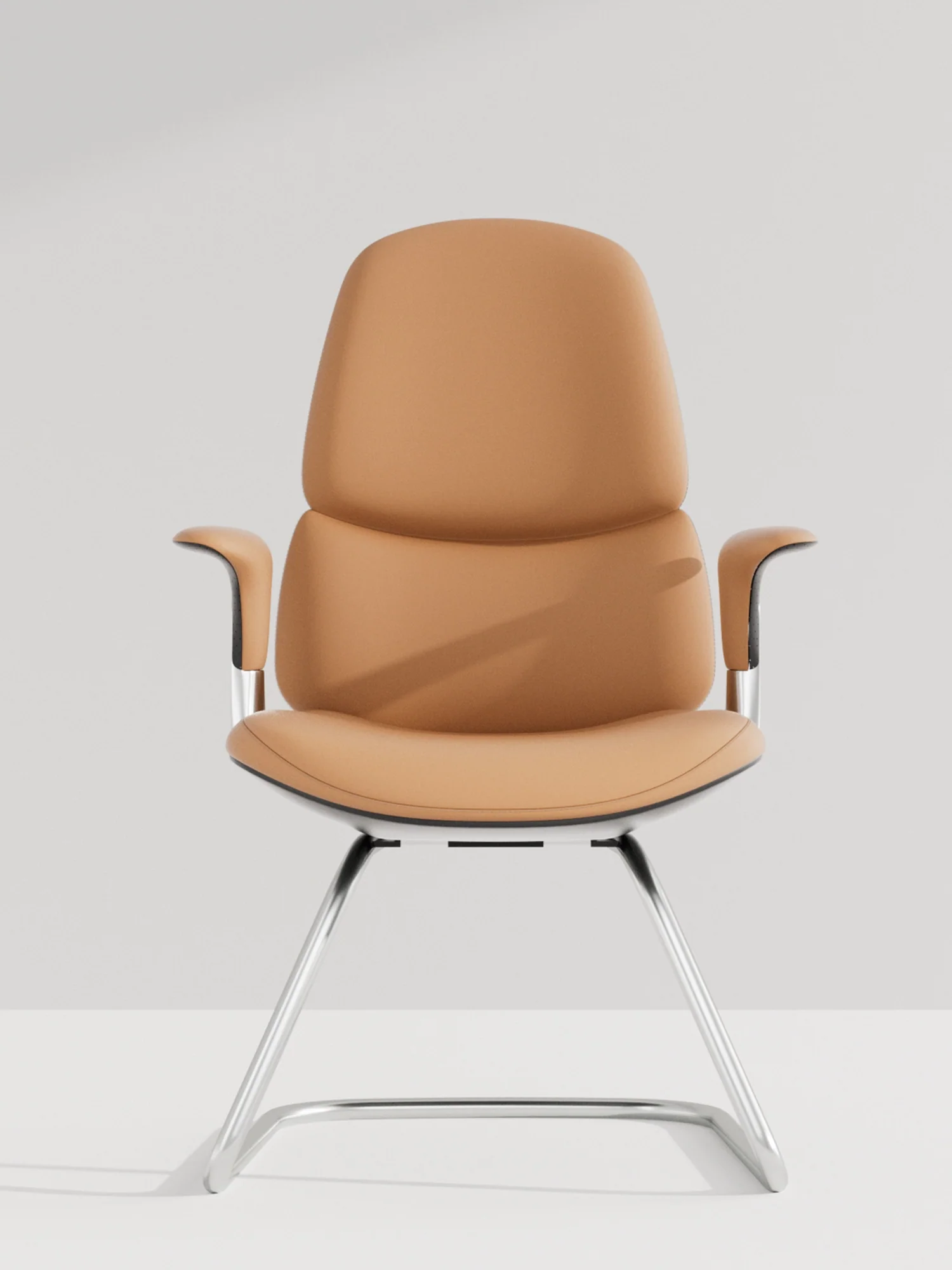 Nyla Cantilever Leather Chair with Easy Adjustment - Image 11