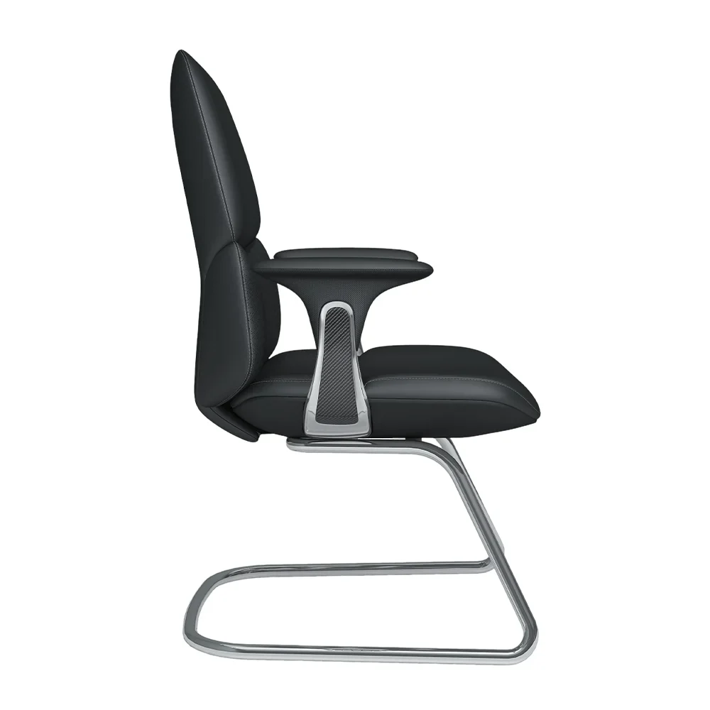 Nyla Cantilever Leather Chair with Easy Adjustment - Image 19