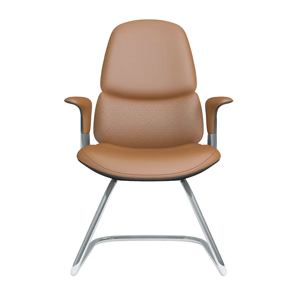 Nyla Cantilever Leather Chair with Easy Adjustment - Image 26