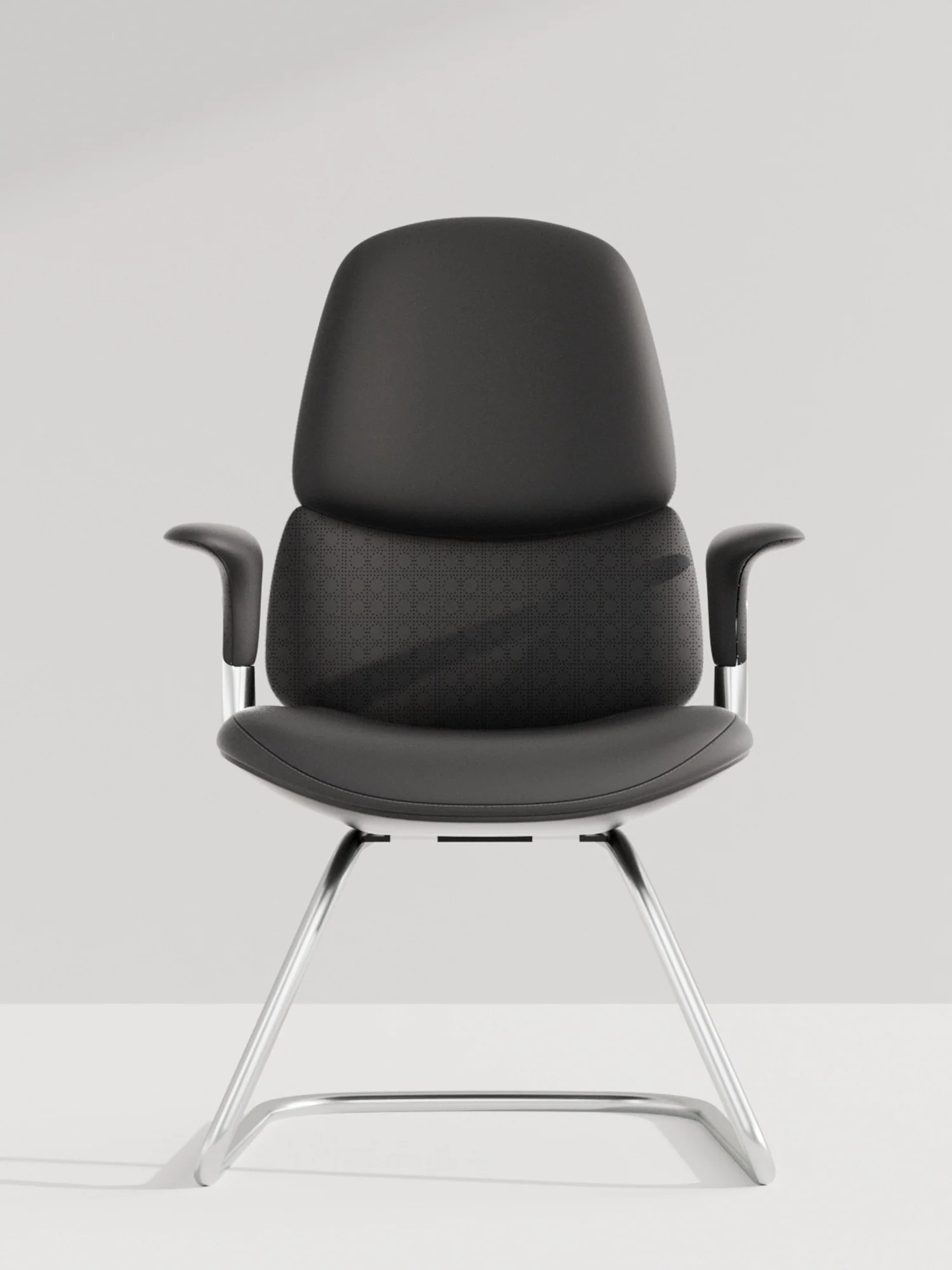 Nyla Cantilever Leather Chair with Easy Adjustment - Image 4