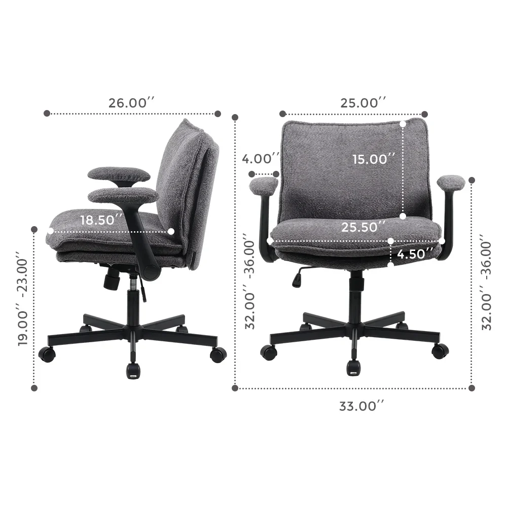 P3 Criss Cross Chair with Adjustable Armrests - Image 75