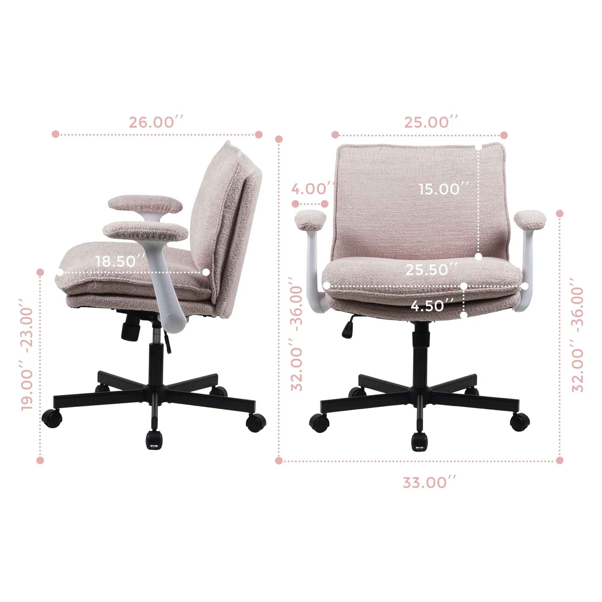 P3 Criss Cross Chair with Adjustable Armrests - Image 87