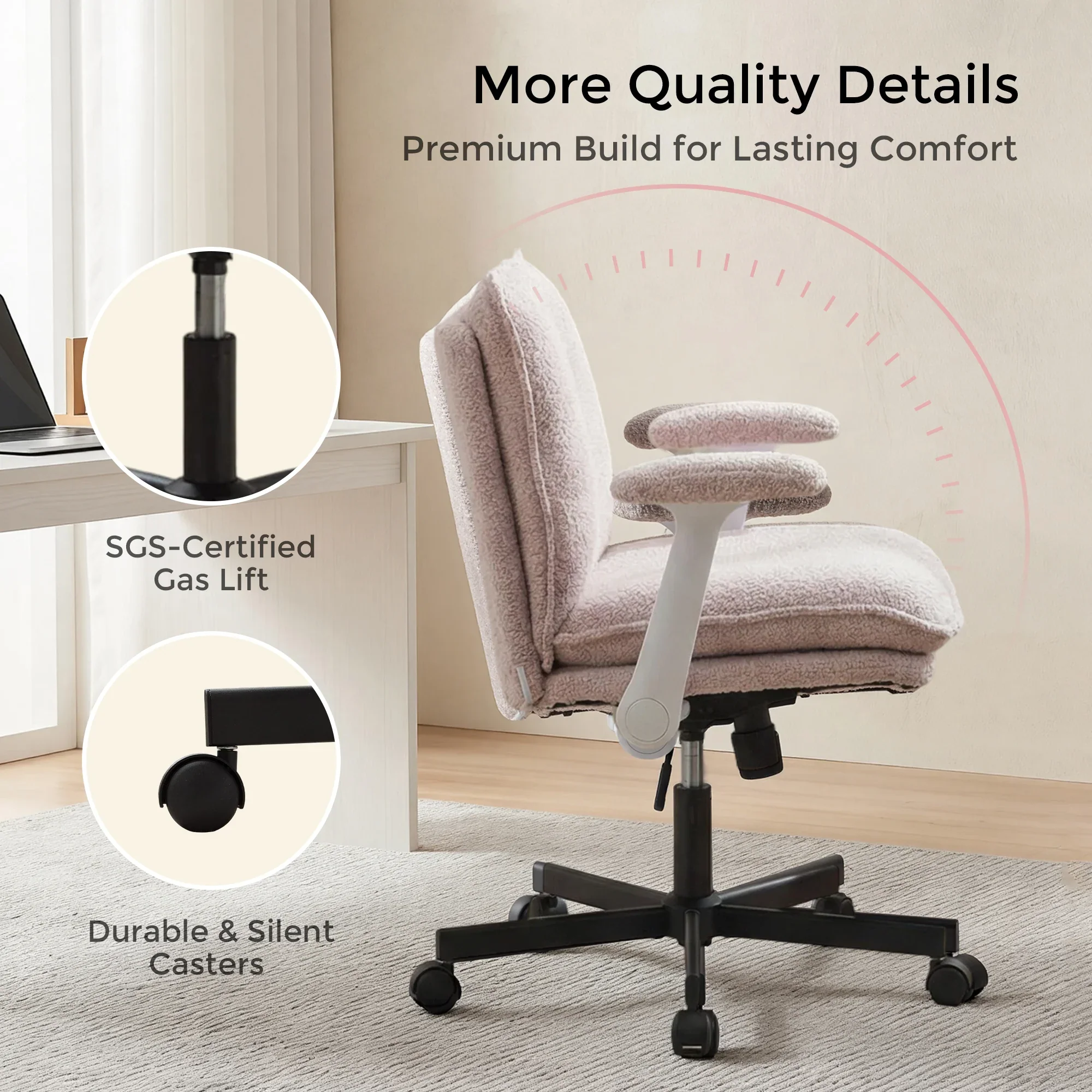 P3 Criss Cross Chair with Adjustable Armrests - Image 90