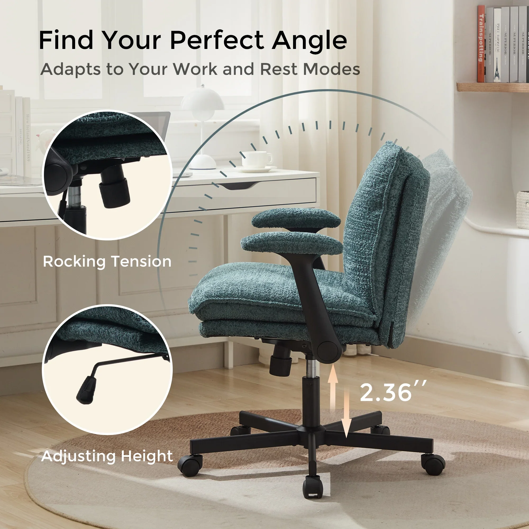 P3 Criss Cross Chair with Adjustable Armrests - Image 98