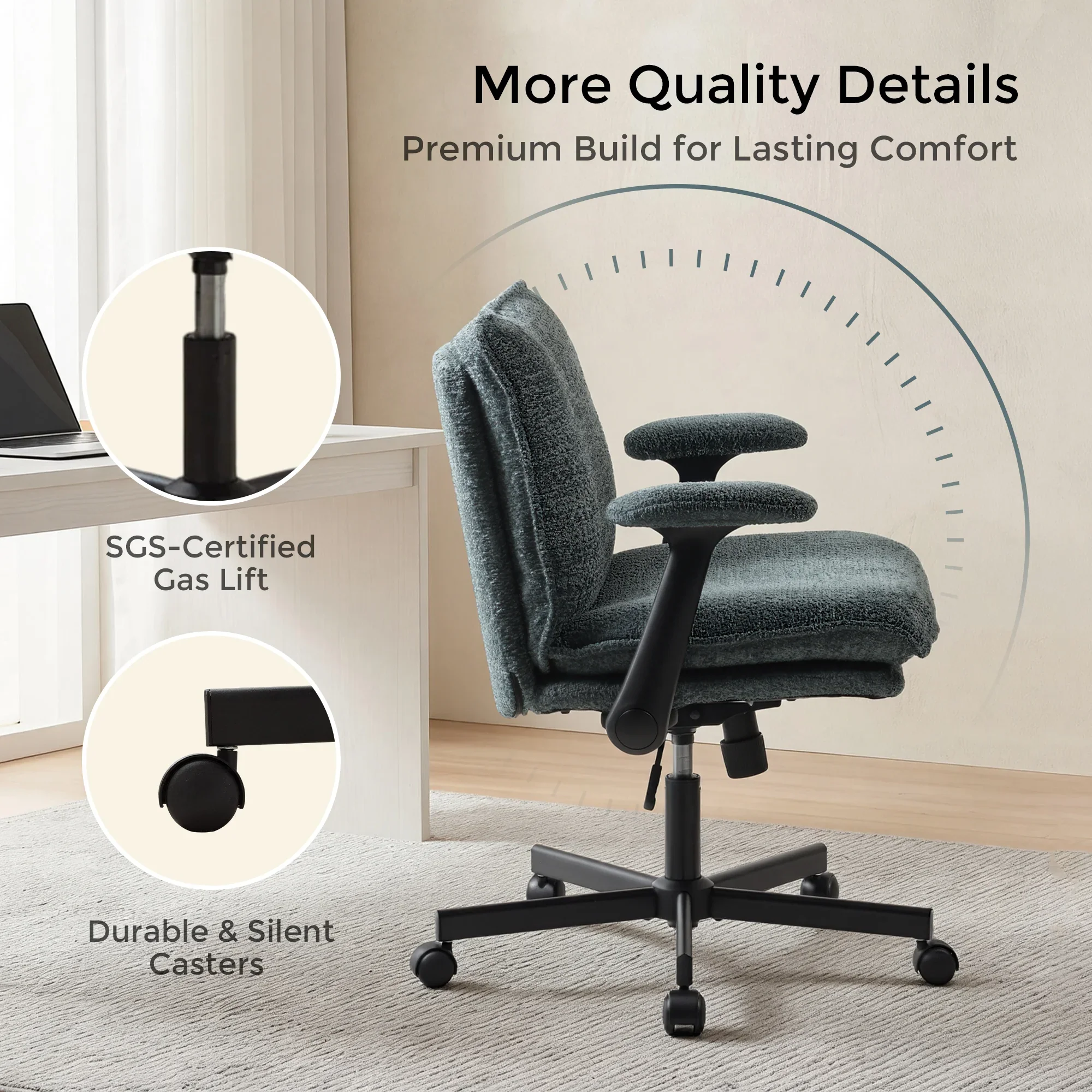 P3 Criss Cross Chair with Adjustable Armrests - Image 99