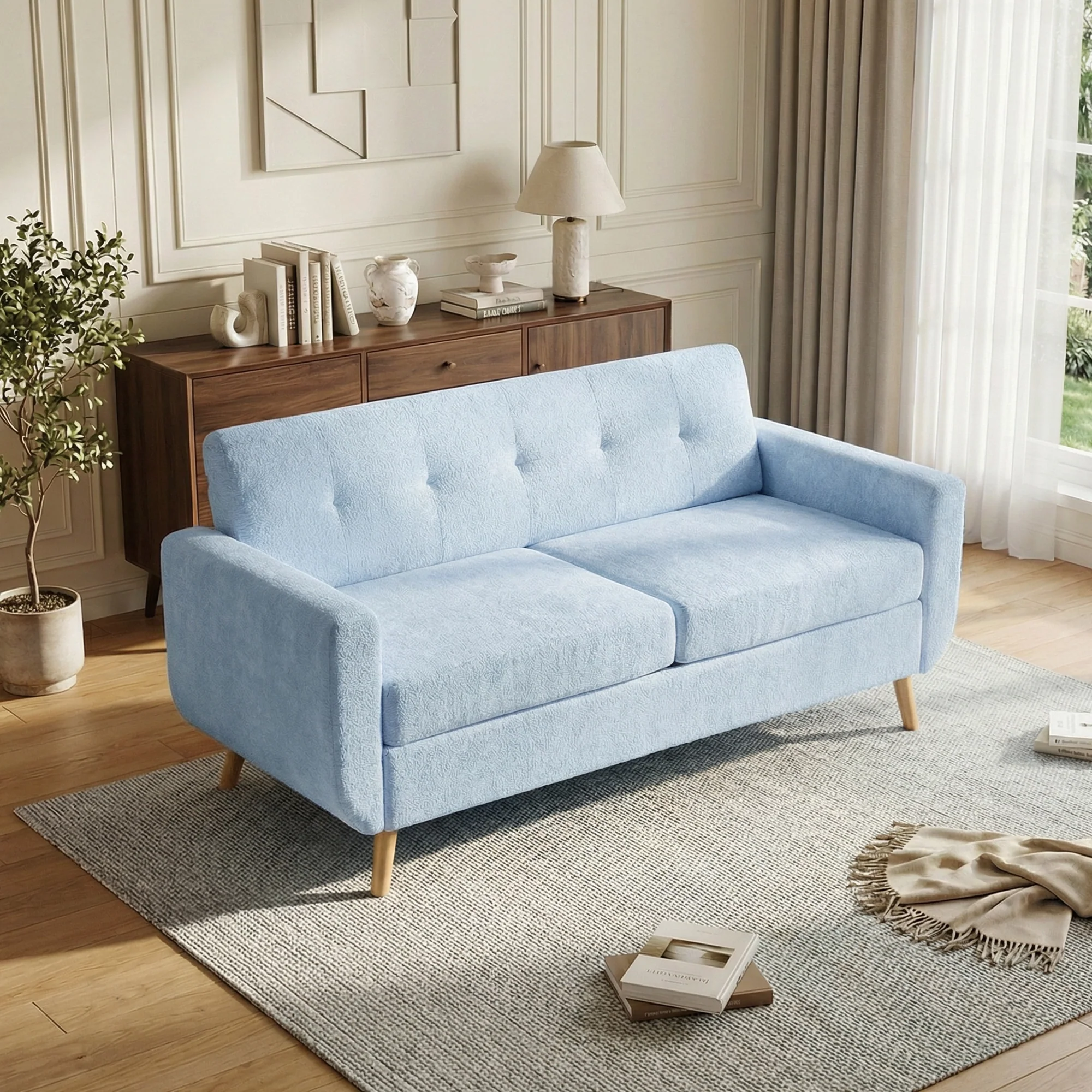SF1 65" Loveseat Sofa - Image 29
