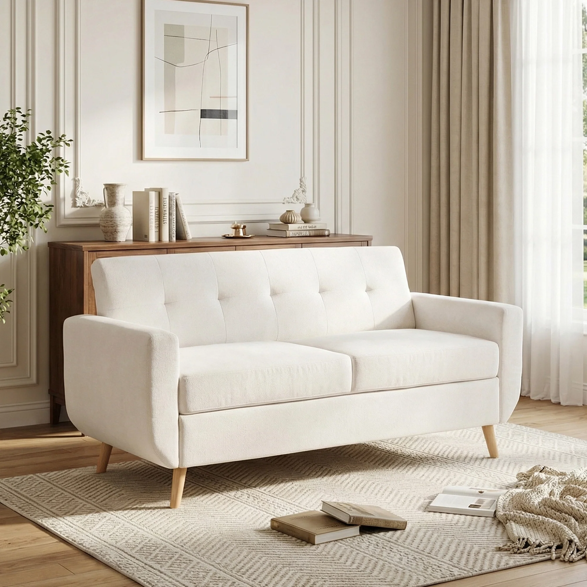 SF1 65" Loveseat Sofa - Image 4