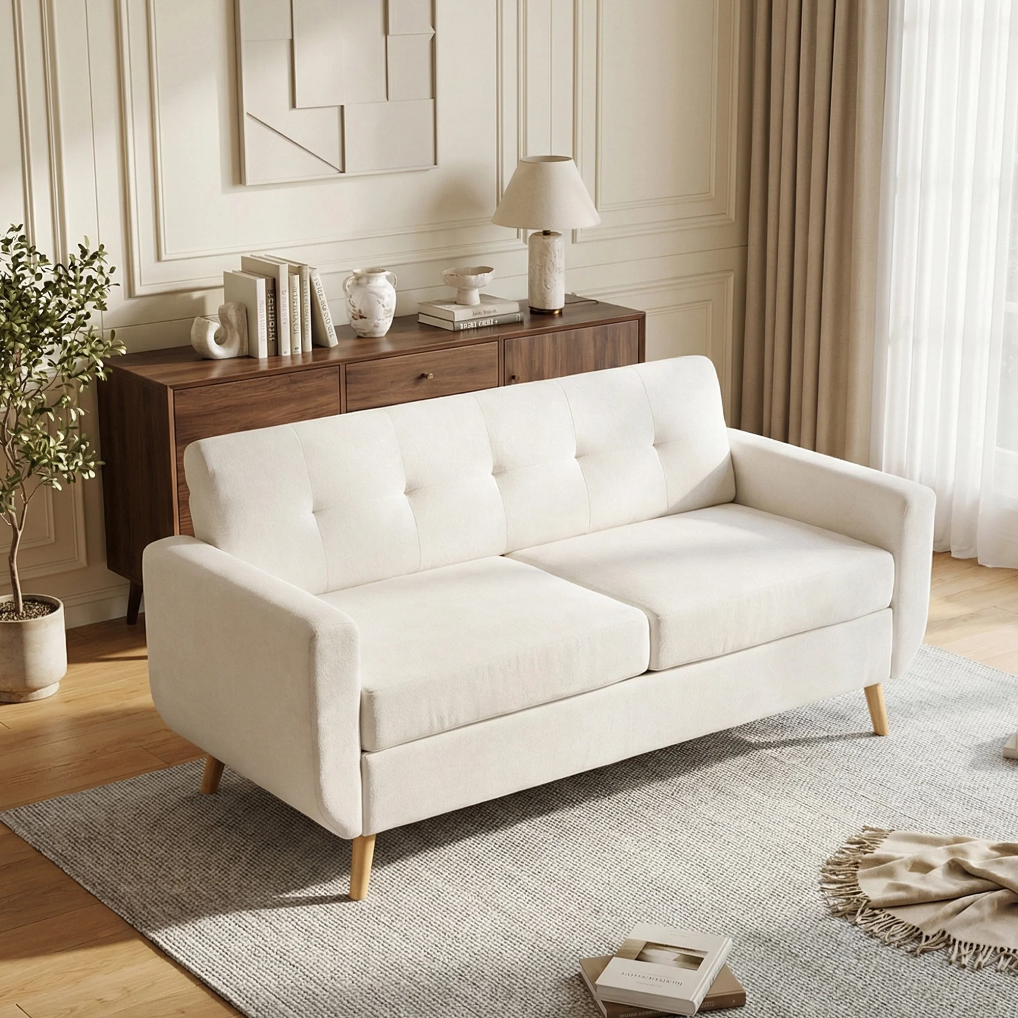 SF1 65" Loveseat Sofa - Image 5