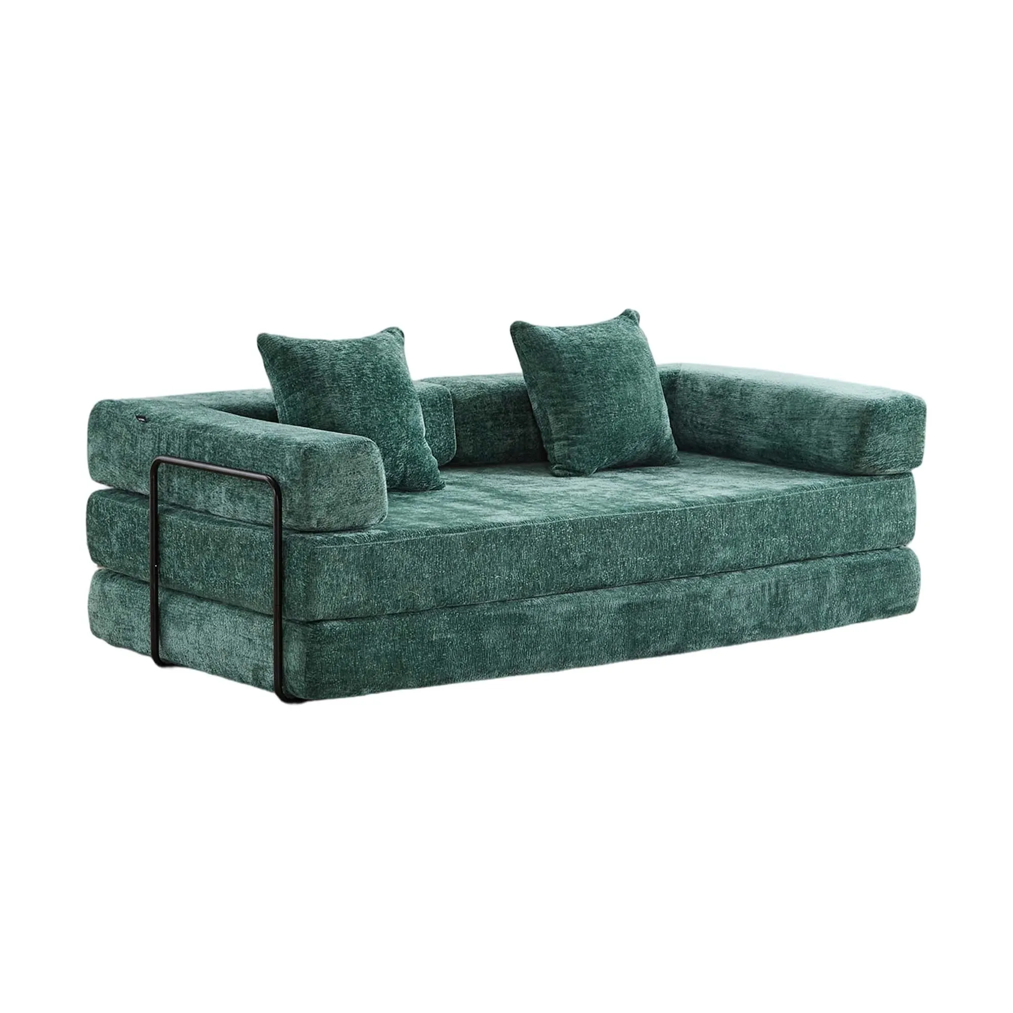 Selene Compressed Modular Sofa Bed-14.2" Seat Height - Image 158