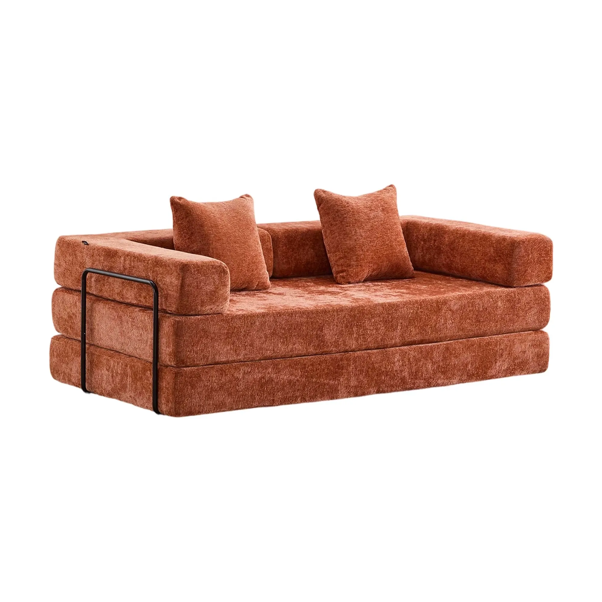 Selene Compressed Modular Sofa Bed-14.2" Seat Height - Image 164