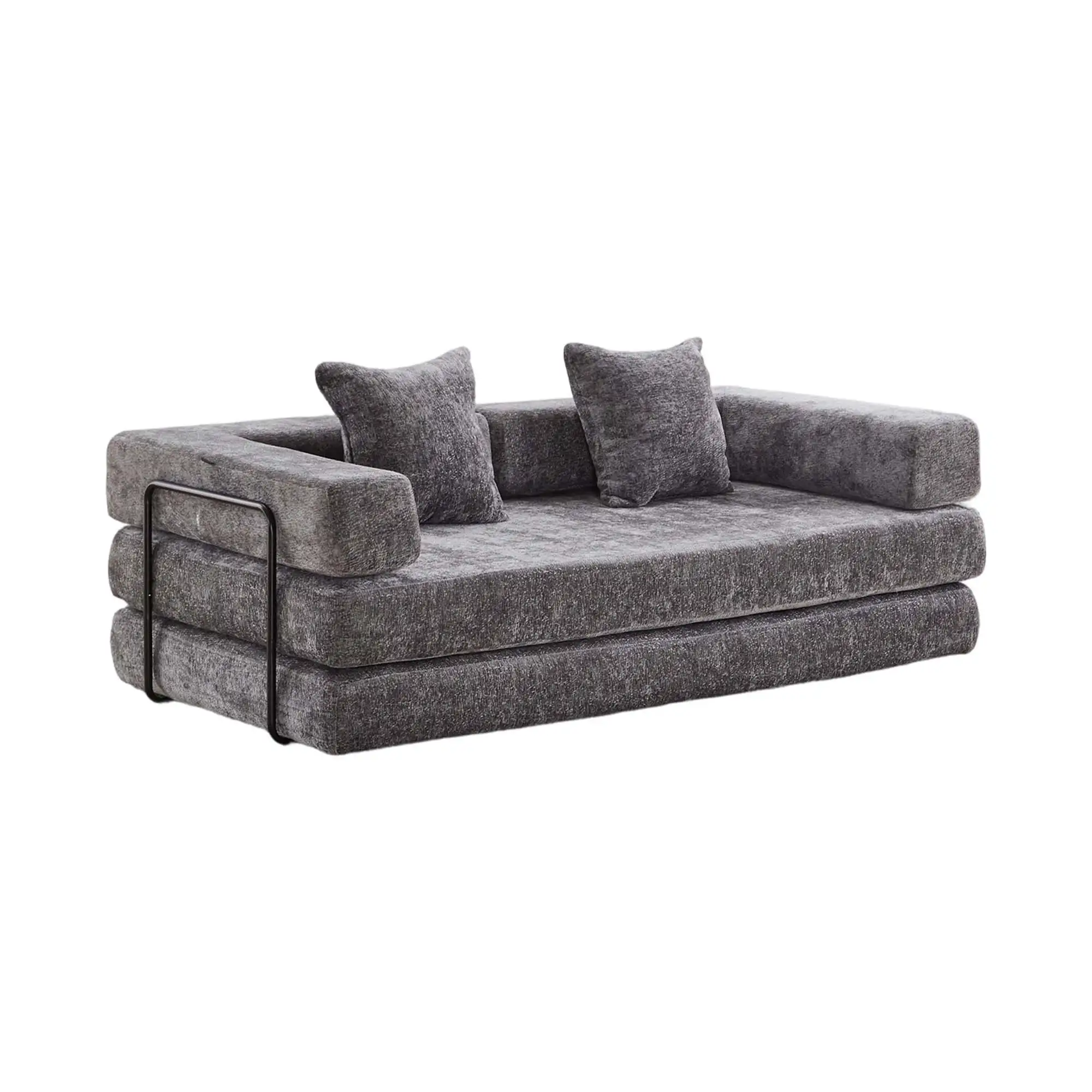 Selene Compressed Modular Sofa Bed-14.2" Seat Height - Image 181