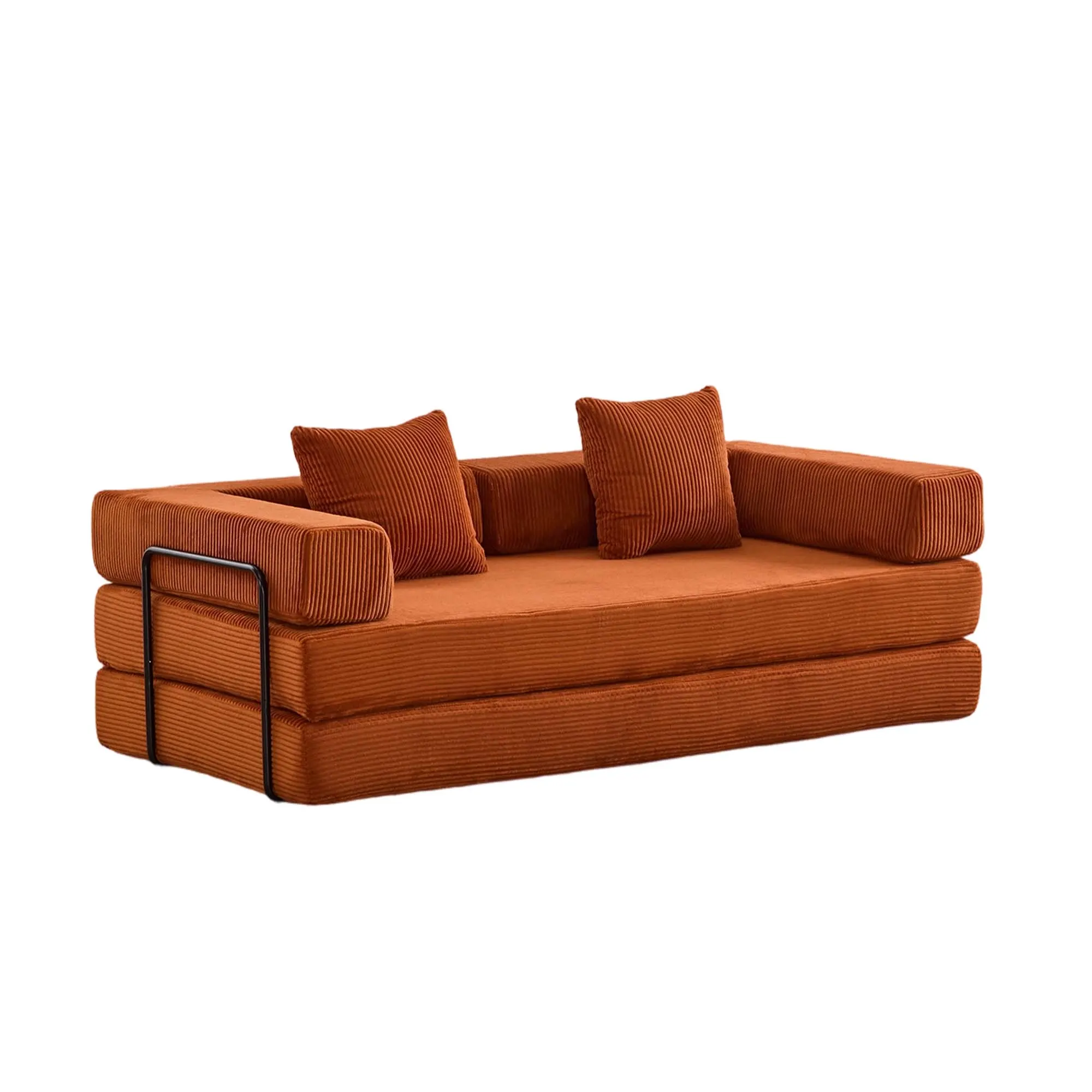 Selene Compressed Modular Sofa Bed-14.2" Seat Height - Image 242
