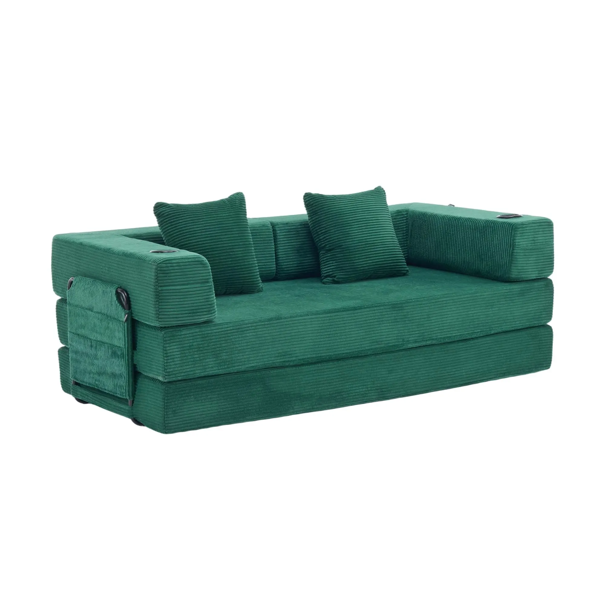 Selene Compressed Modular Sofa Bed-14.2" Seat Height - Image 6