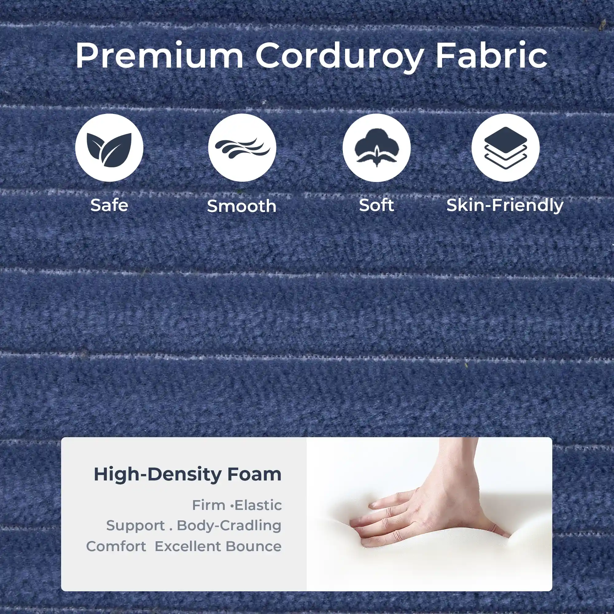 Selene Compressed Modular Sofa Bed-14.2" Seat Height - Image 98