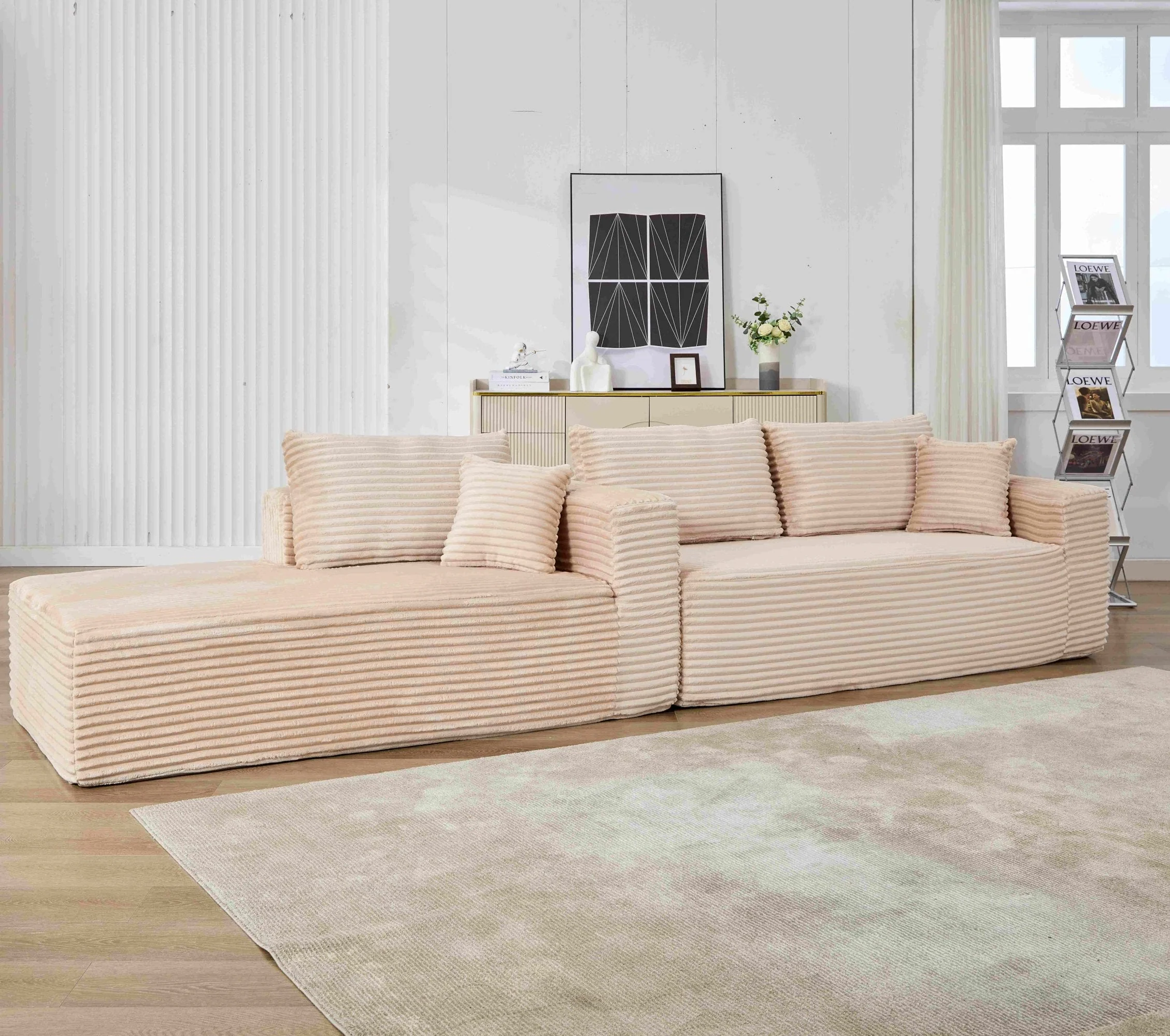M4 Modular Sectional Compressed sofa - Image 13