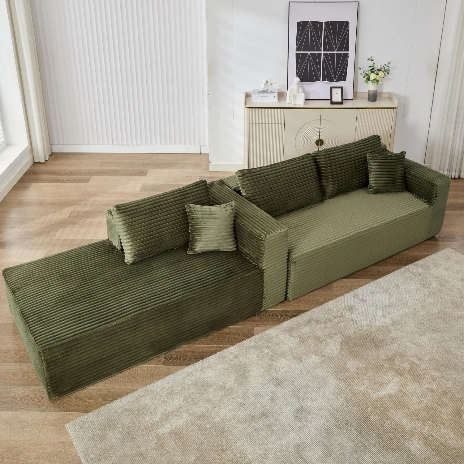 M4 Modular Sectional Compressed sofa - Image 25