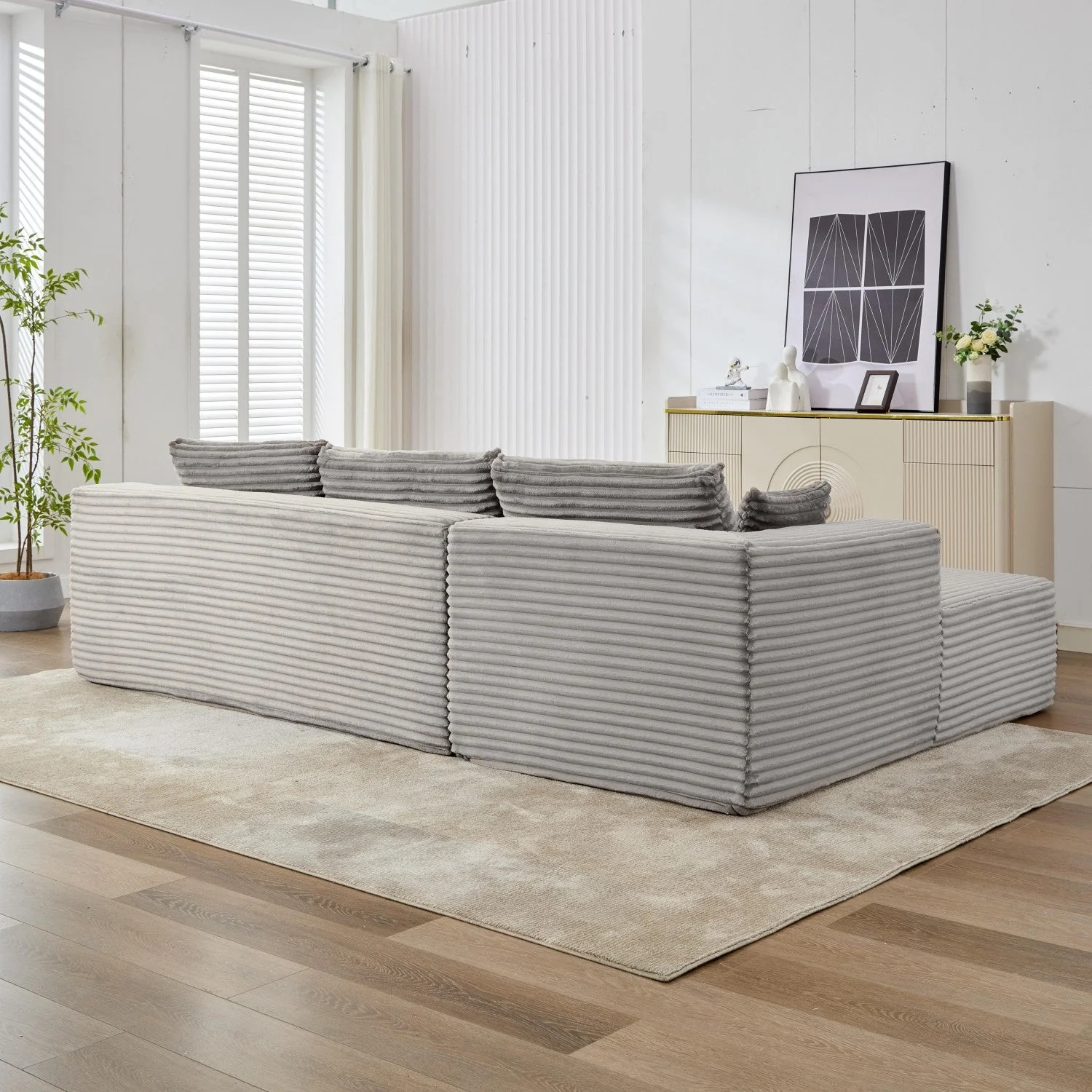 M4 Modular Sectional Compressed sofa - Image 34