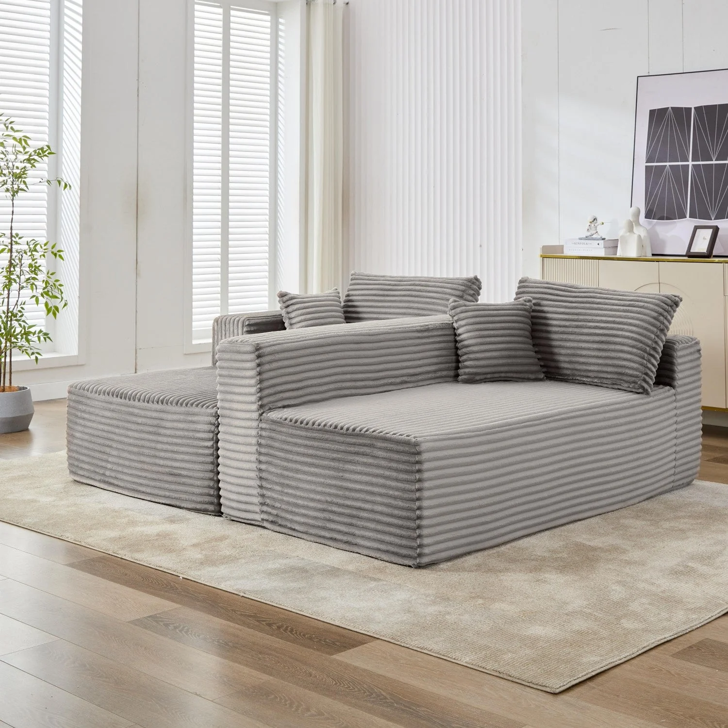 M4 Modular Sectional Compressed sofa - Image 35