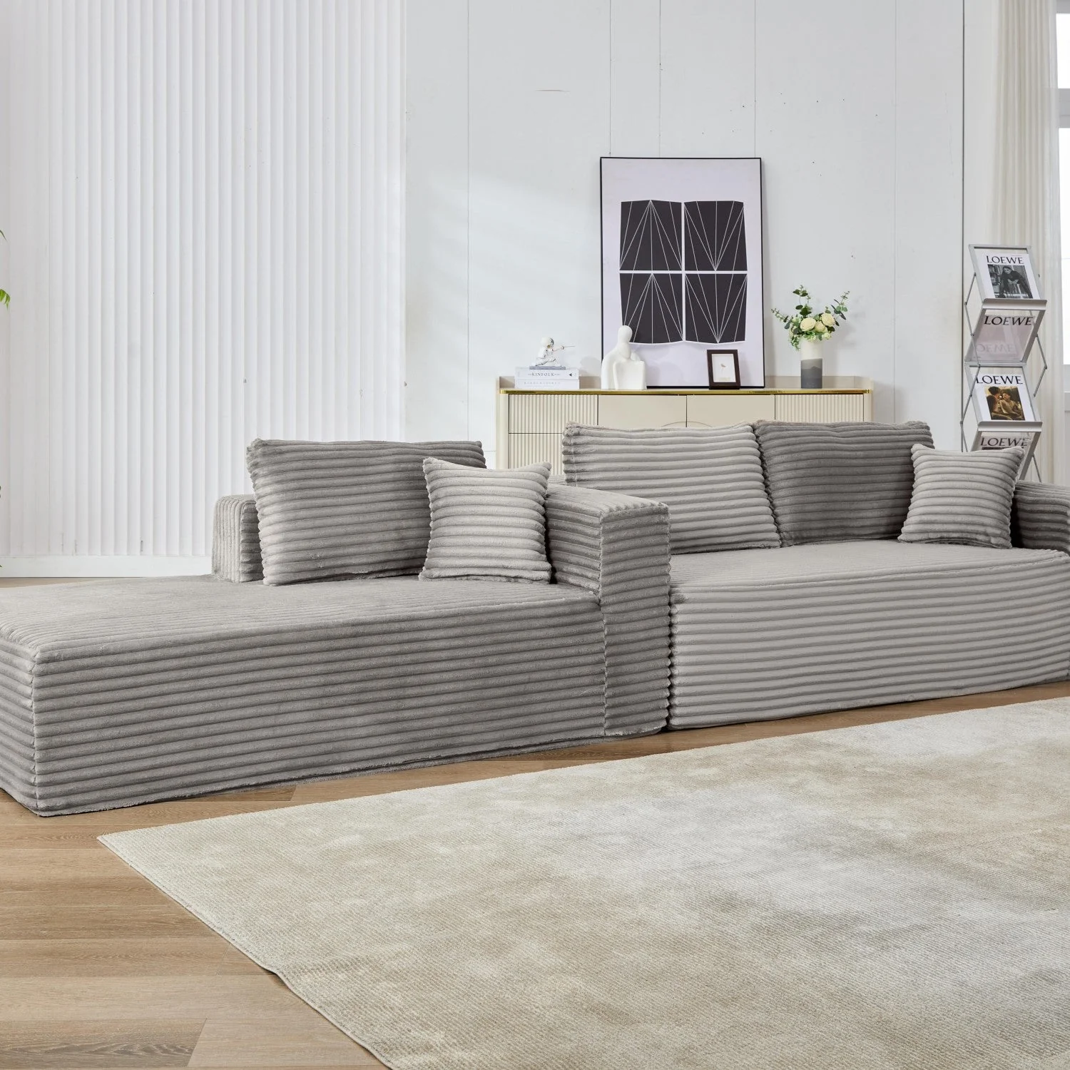 M4 Modular Sectional Compressed sofa - Image 37