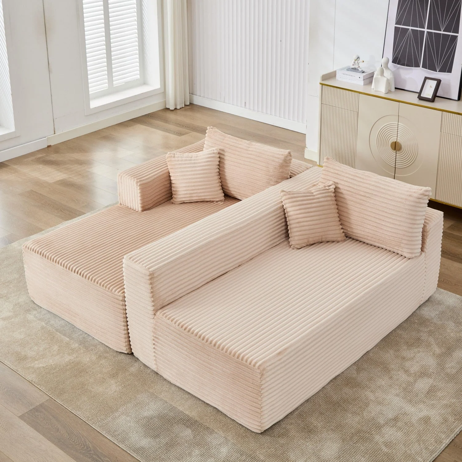 M4 Modular Sectional Compressed sofa - Image 4