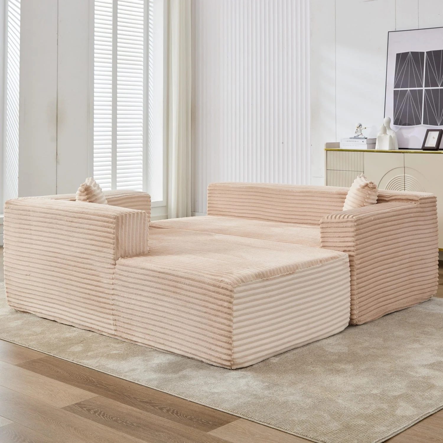 M4 Modular Sectional Compressed sofa - Image 8