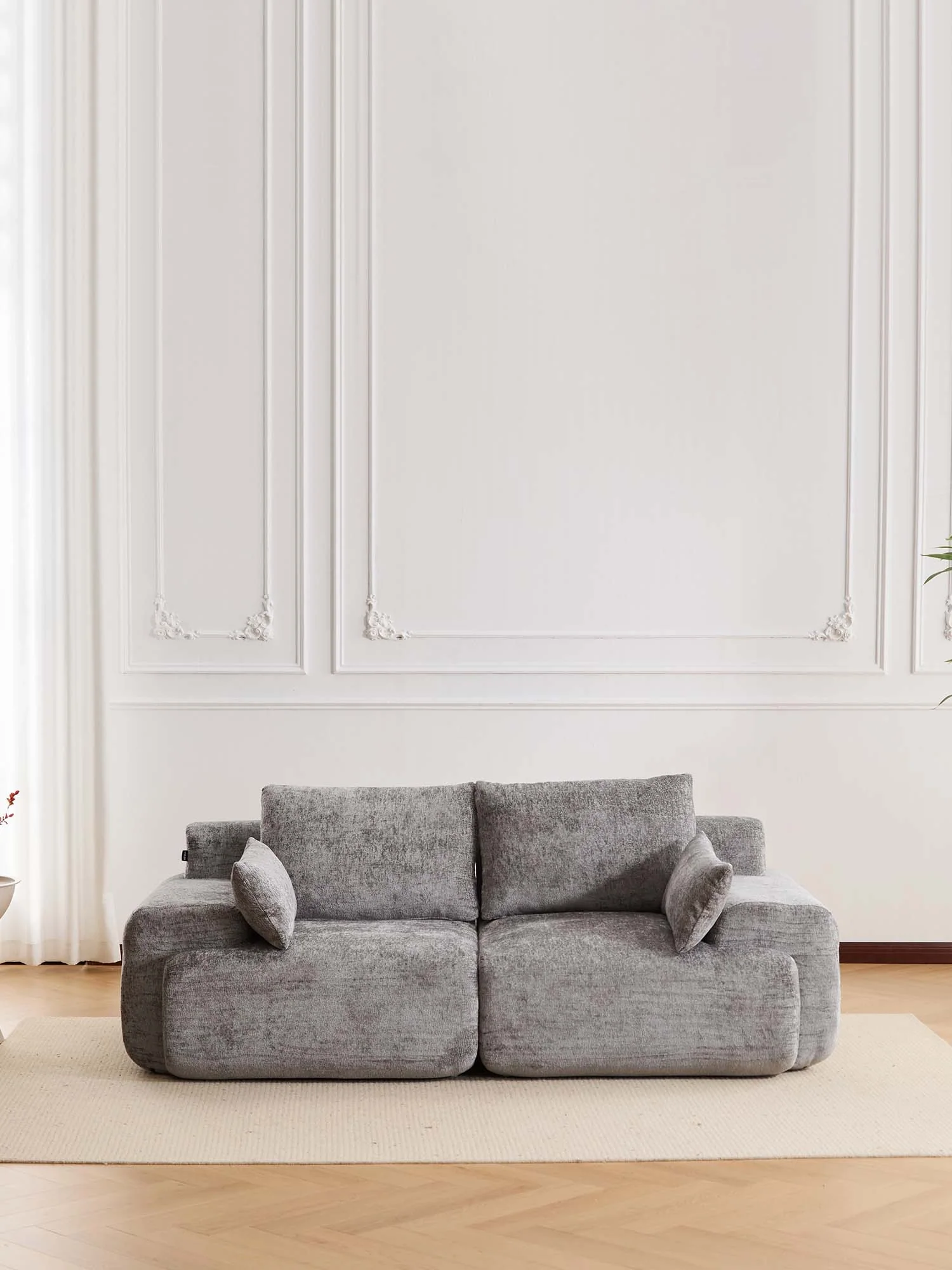 Zeus Compressed Sectional Sofa with Ottoman - Image 26